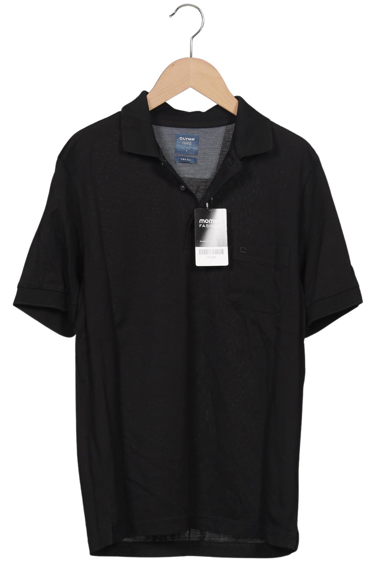 

Olymp Herren Poloshirt, schwarz, Gr. 46