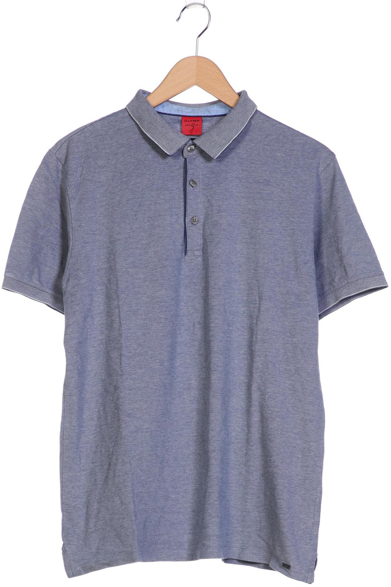 

Olymp Herren Poloshirt, blau, Gr. 54
