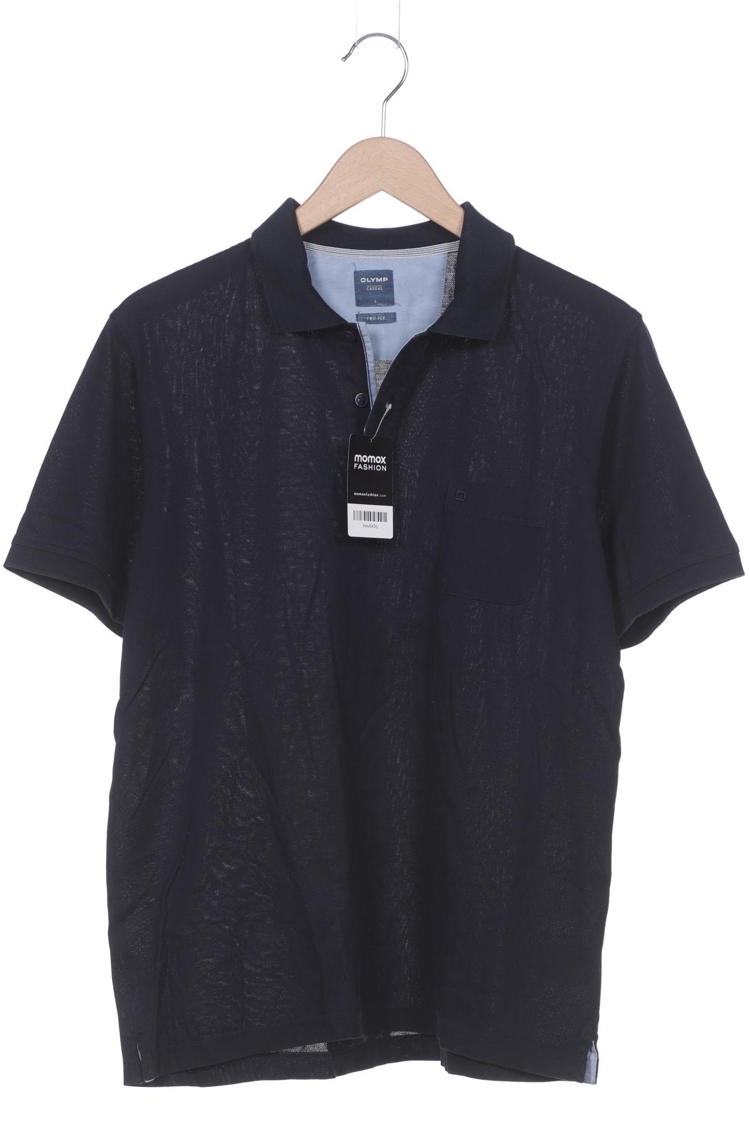 

Olymp Herren Poloshirt, marineblau