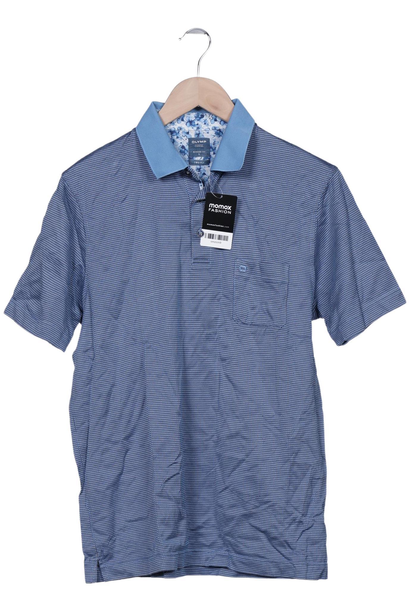 

Olymp Herren Poloshirt, blau, Gr. 52