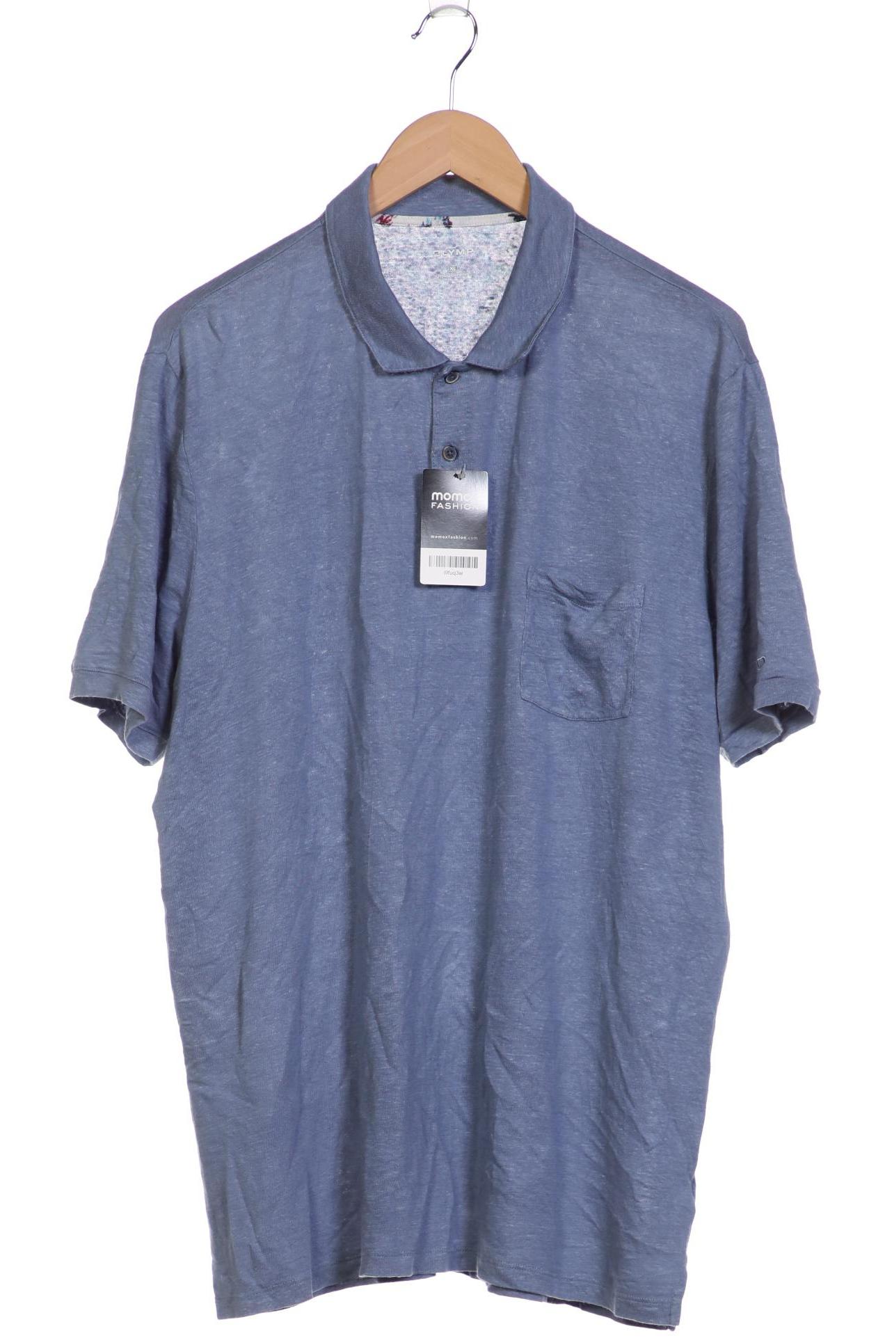 

Olymp Herren Poloshirt, blau, Gr. 54