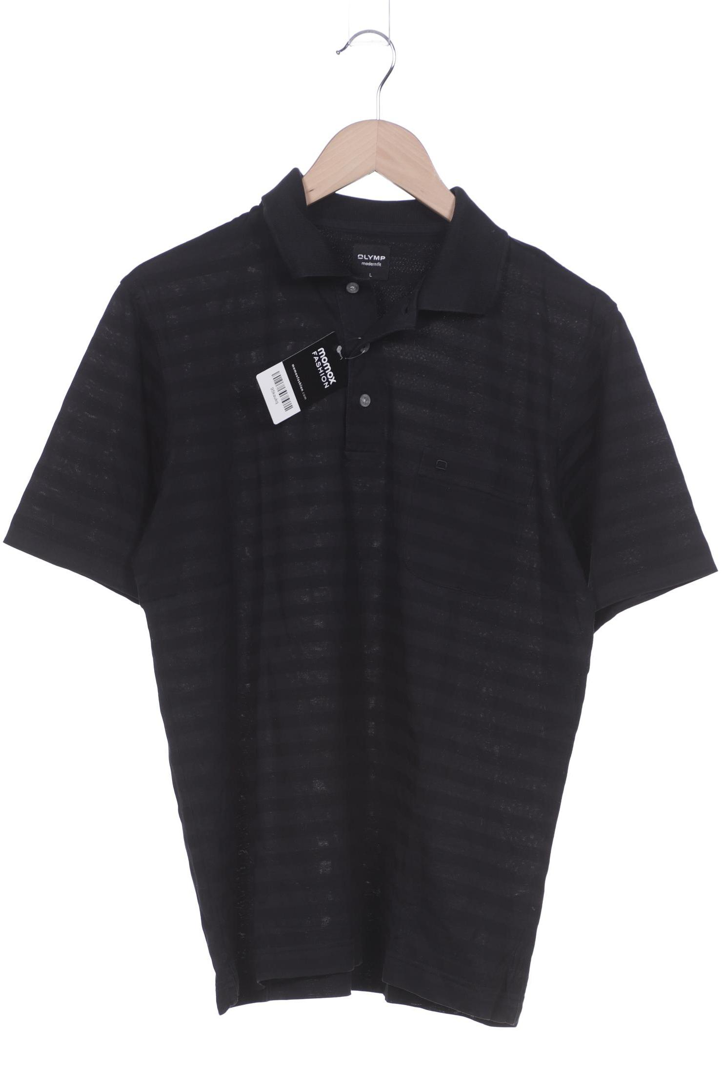 

Olymp Herren Poloshirt, schwarz, Gr. 52