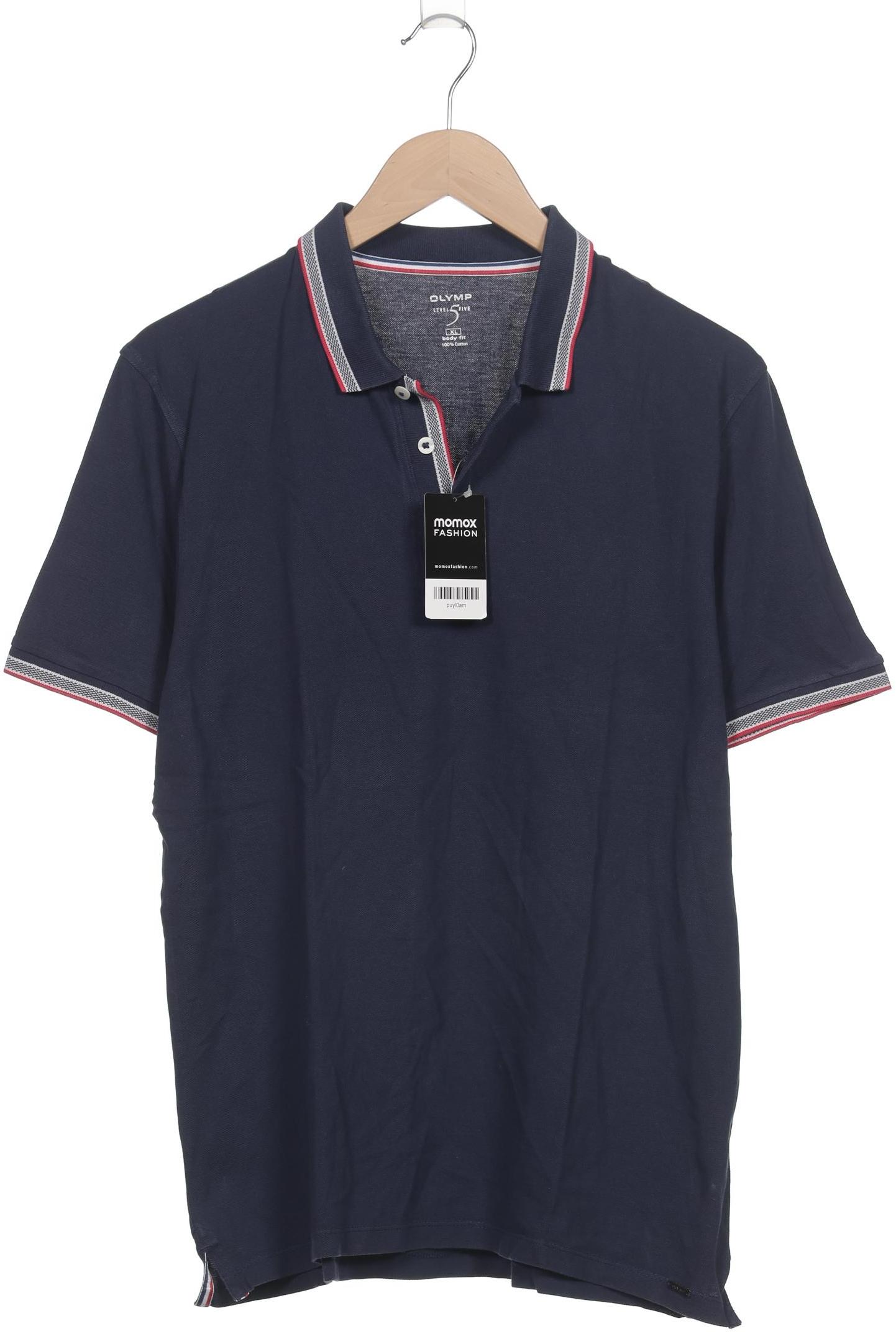 

Olymp Herren Poloshirt, marineblau, Gr. 54