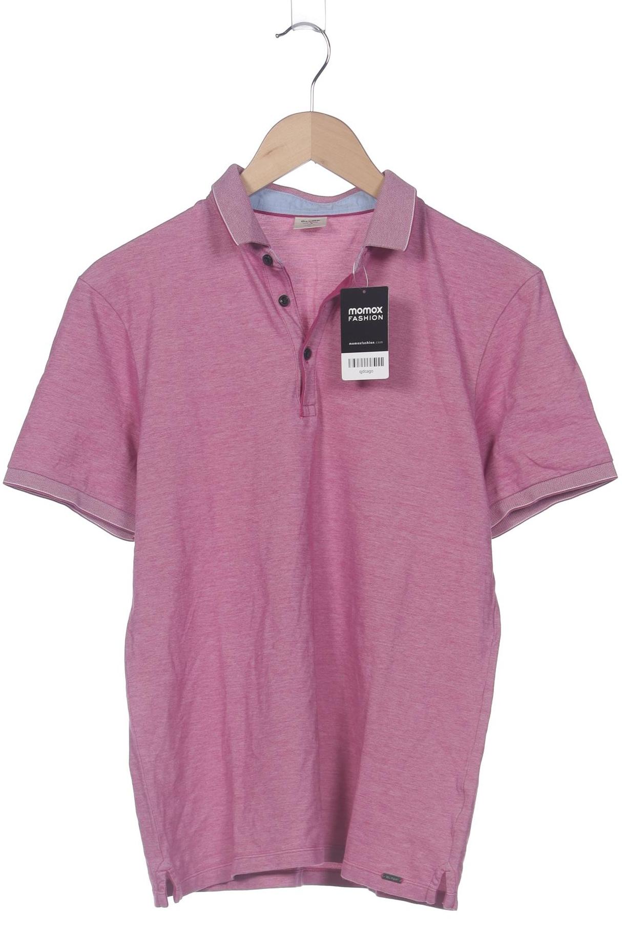 

Olymp Herren Poloshirt, pink, Gr. 48