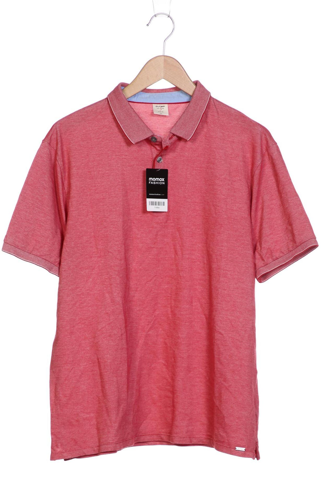 Thumbnail - Olymp Herren Poloshirt, rot, Gr. 56