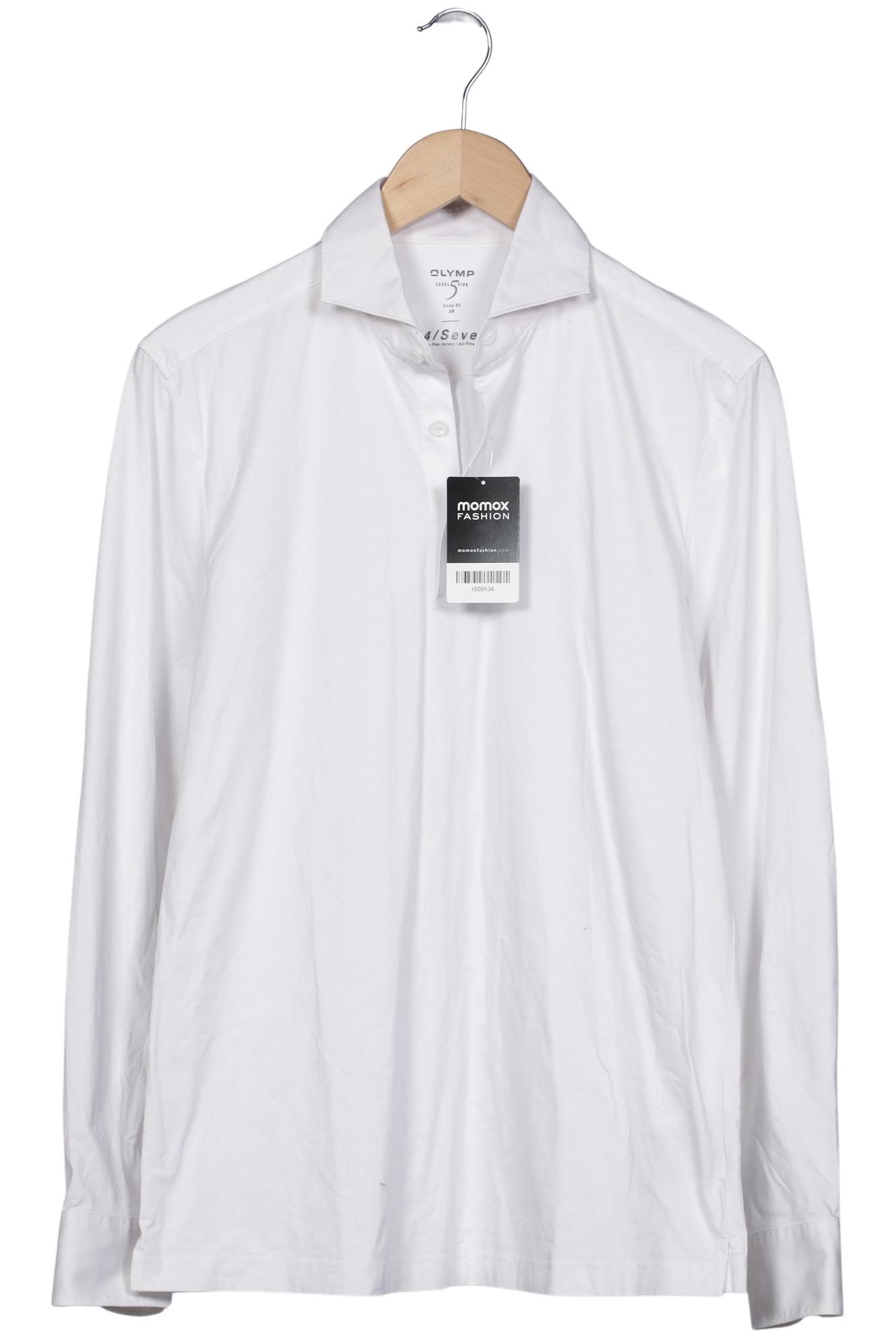 

Olymp Herren Poloshirt, weiß, Gr. 48