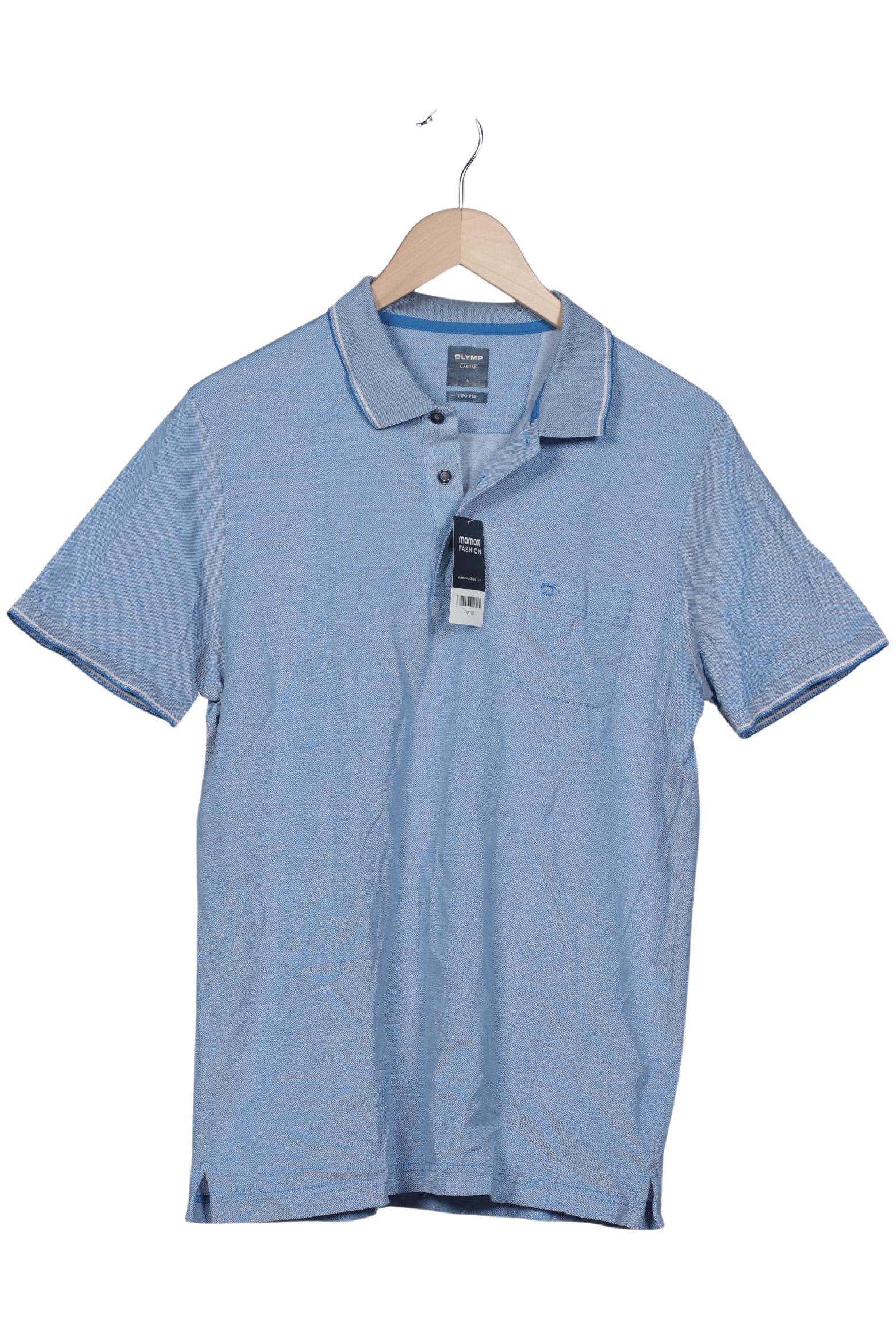 

Olymp Herren Poloshirt, hellblau, Gr. 52