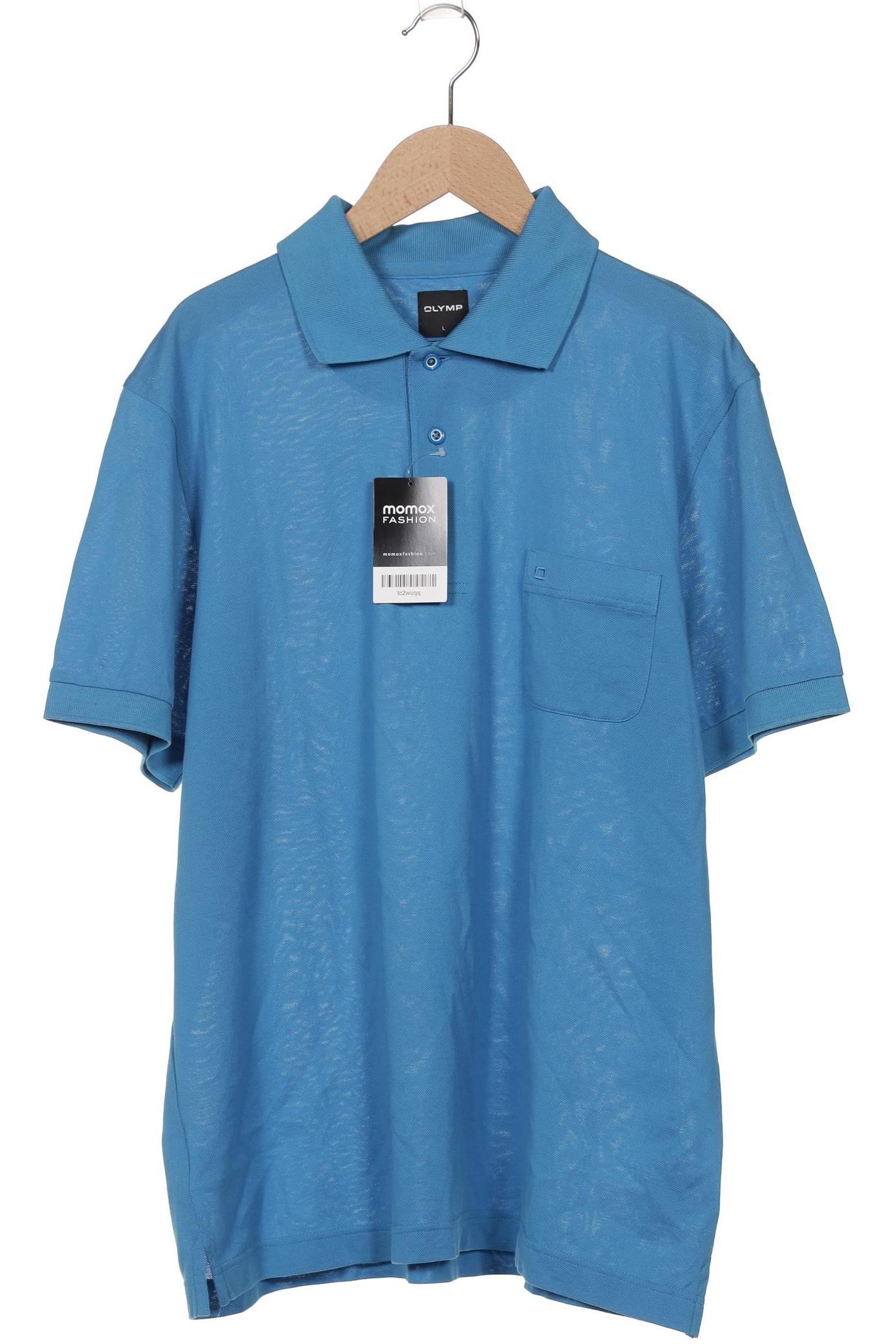 

Olymp Herren Poloshirt, blau, Gr. 52