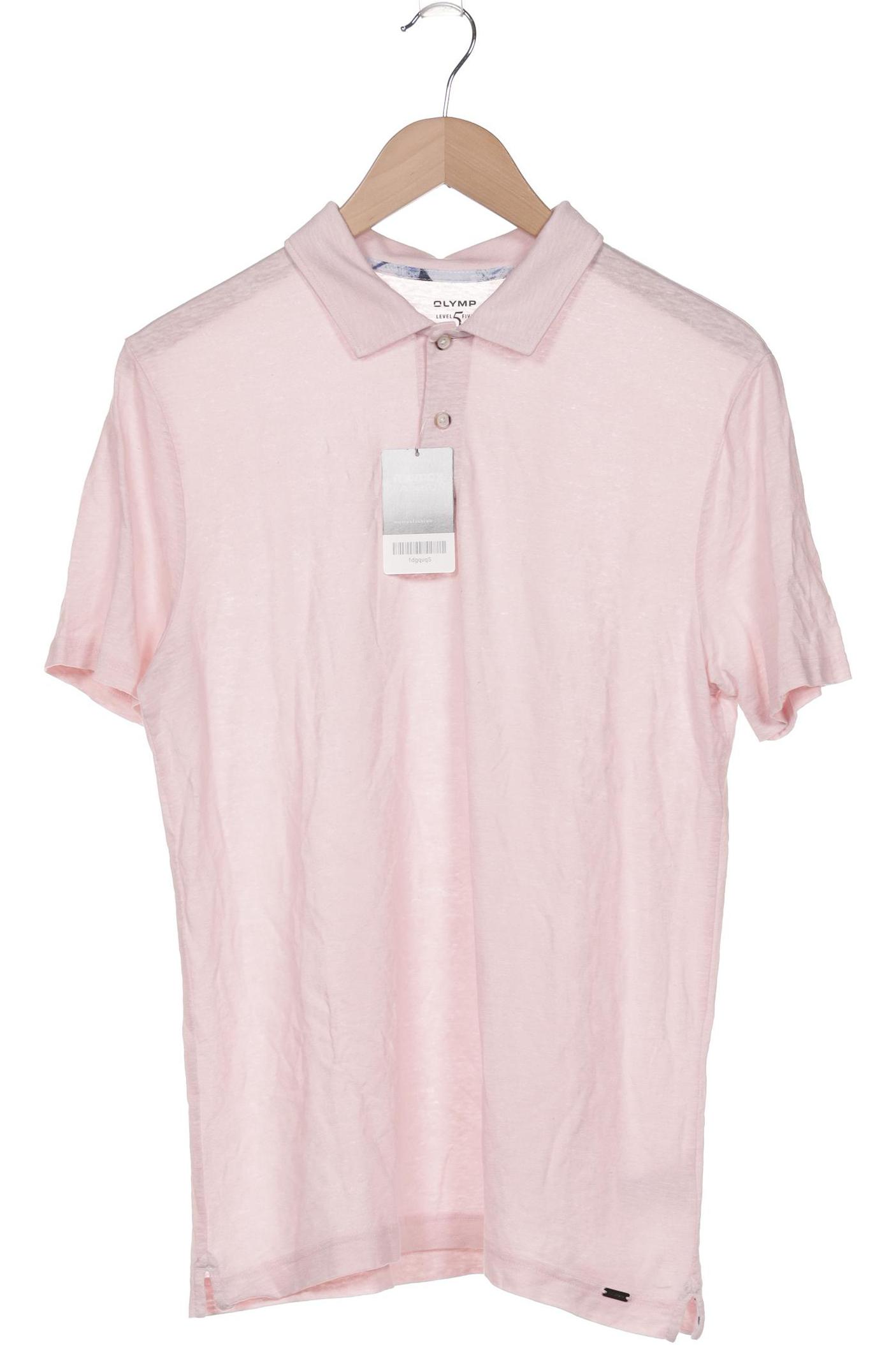 

Olymp Herren Poloshirt, pink, Gr. 48