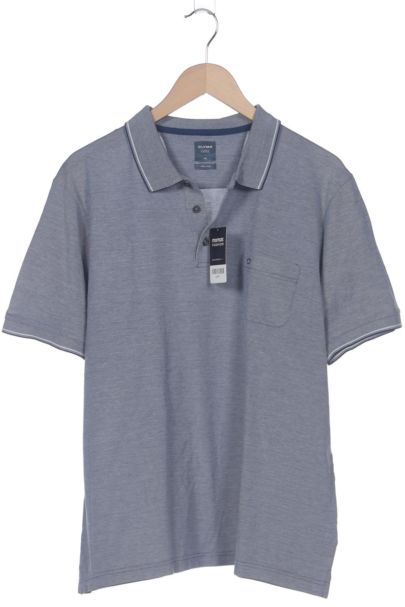 

Olymp Herren Poloshirt, blau, Gr. 56