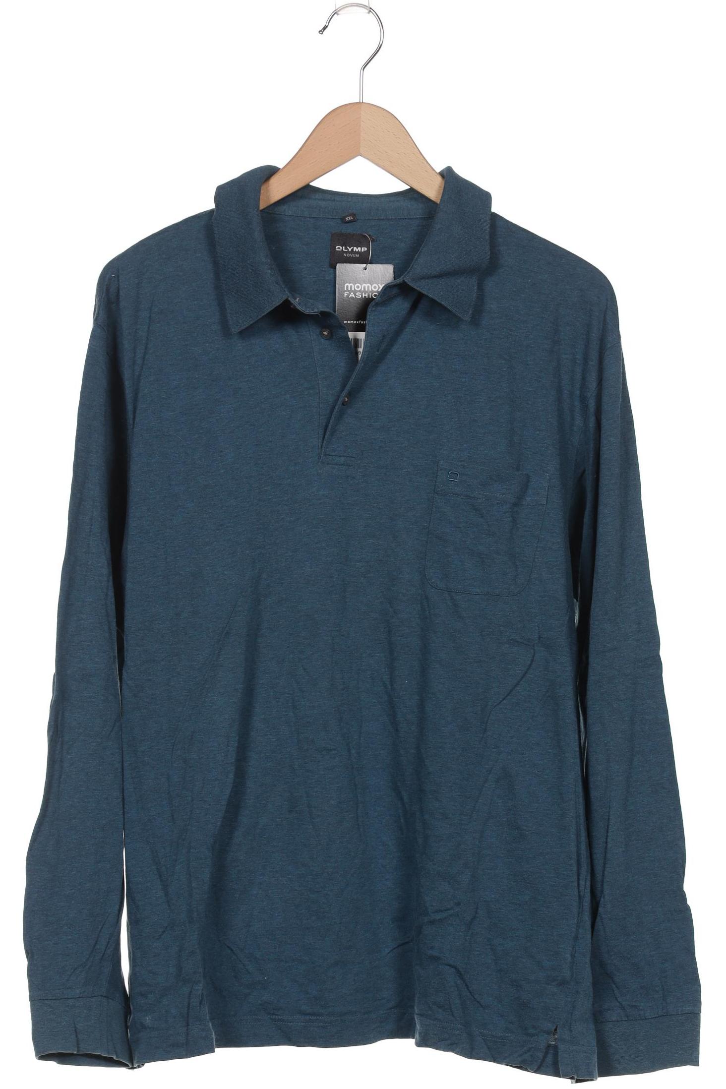 

Olymp Herren Poloshirt, blau, Gr. 56