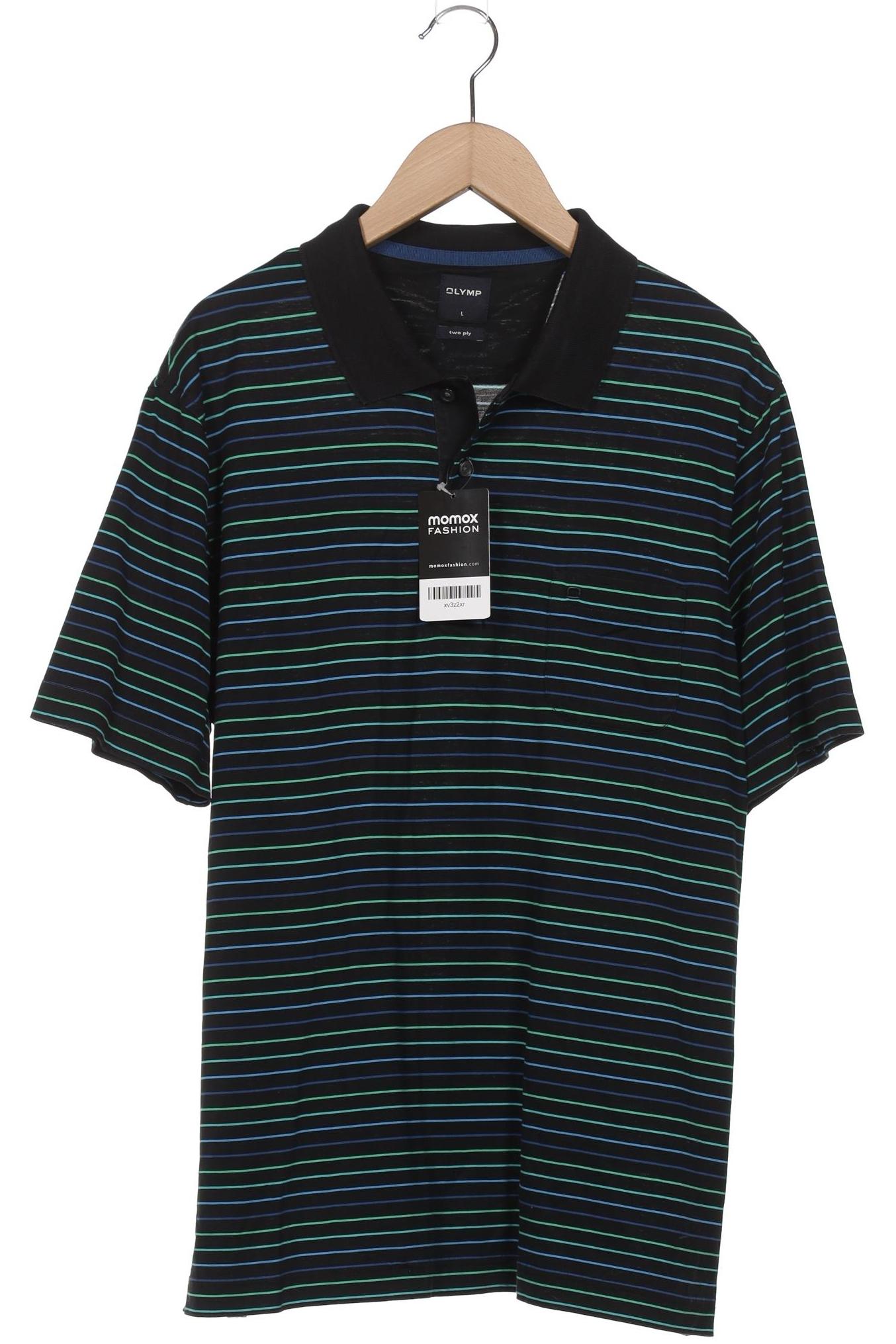 

Olymp Herren Poloshirt, schwarz, Gr. 52