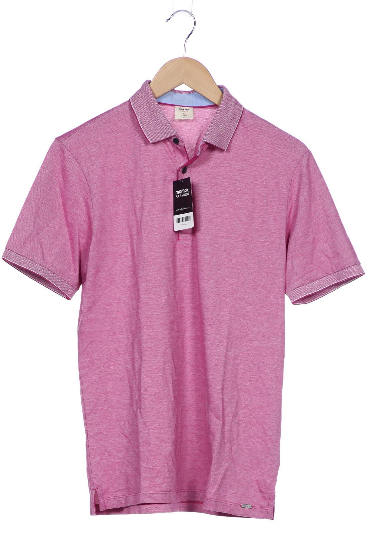 

Olymp Herren Poloshirt, pink, Gr. 48