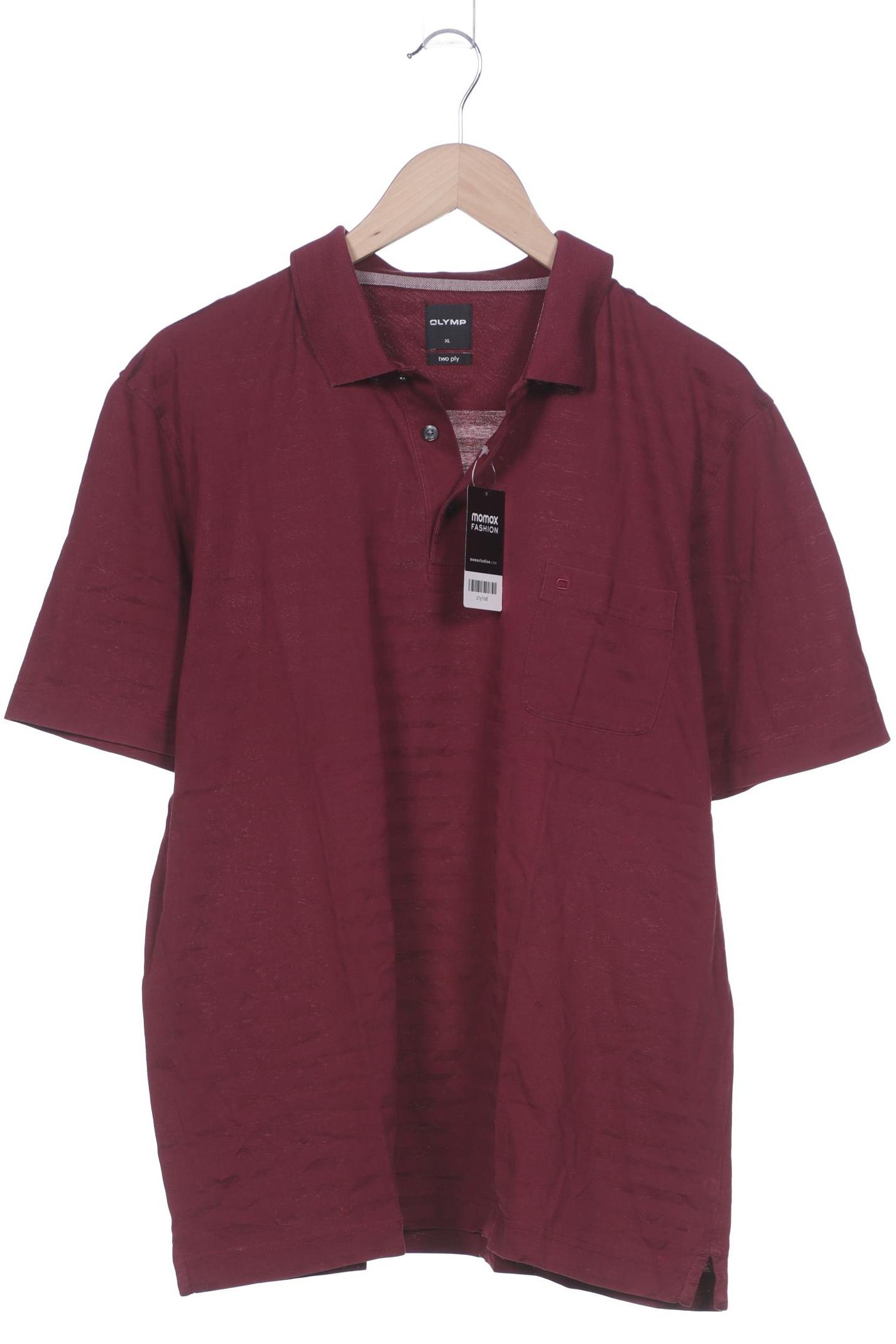 

Olymp Herren Poloshirt, bordeaux, Gr. 54