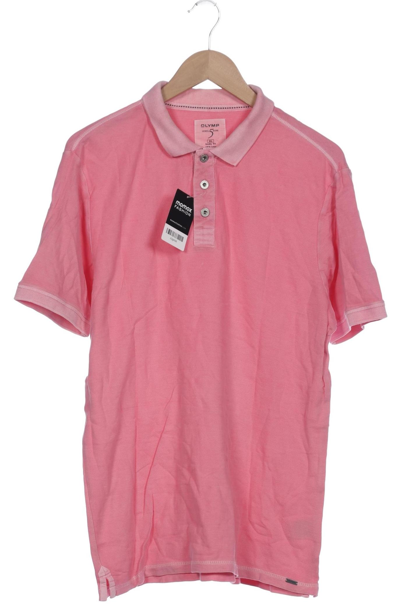 

Olymp Herren Poloshirt, pink, Gr. 54