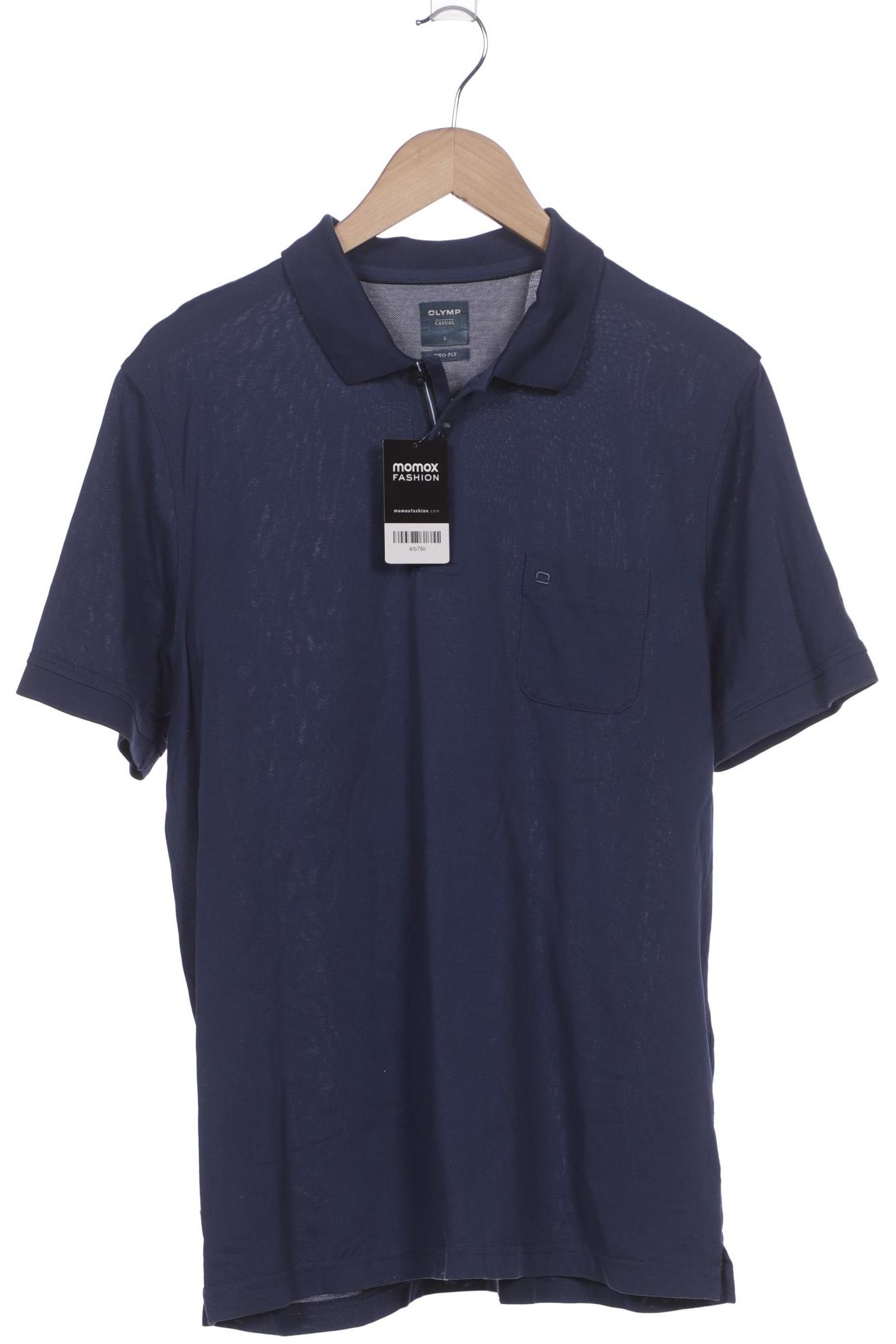 

Olymp Herren Poloshirt, marineblau, Gr. 52