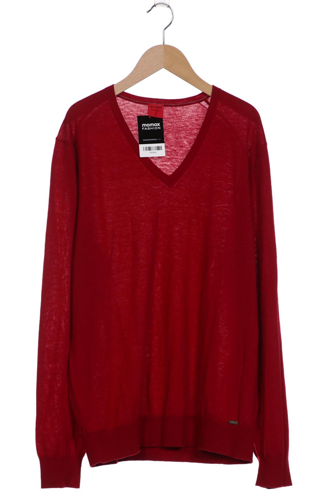 

Olymp Herren Pullover, rot, Gr. 54