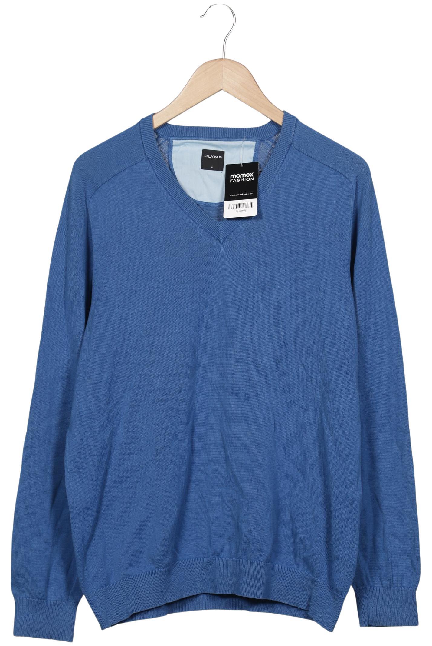 

Olymp Herren Pullover, blau, Gr. 54