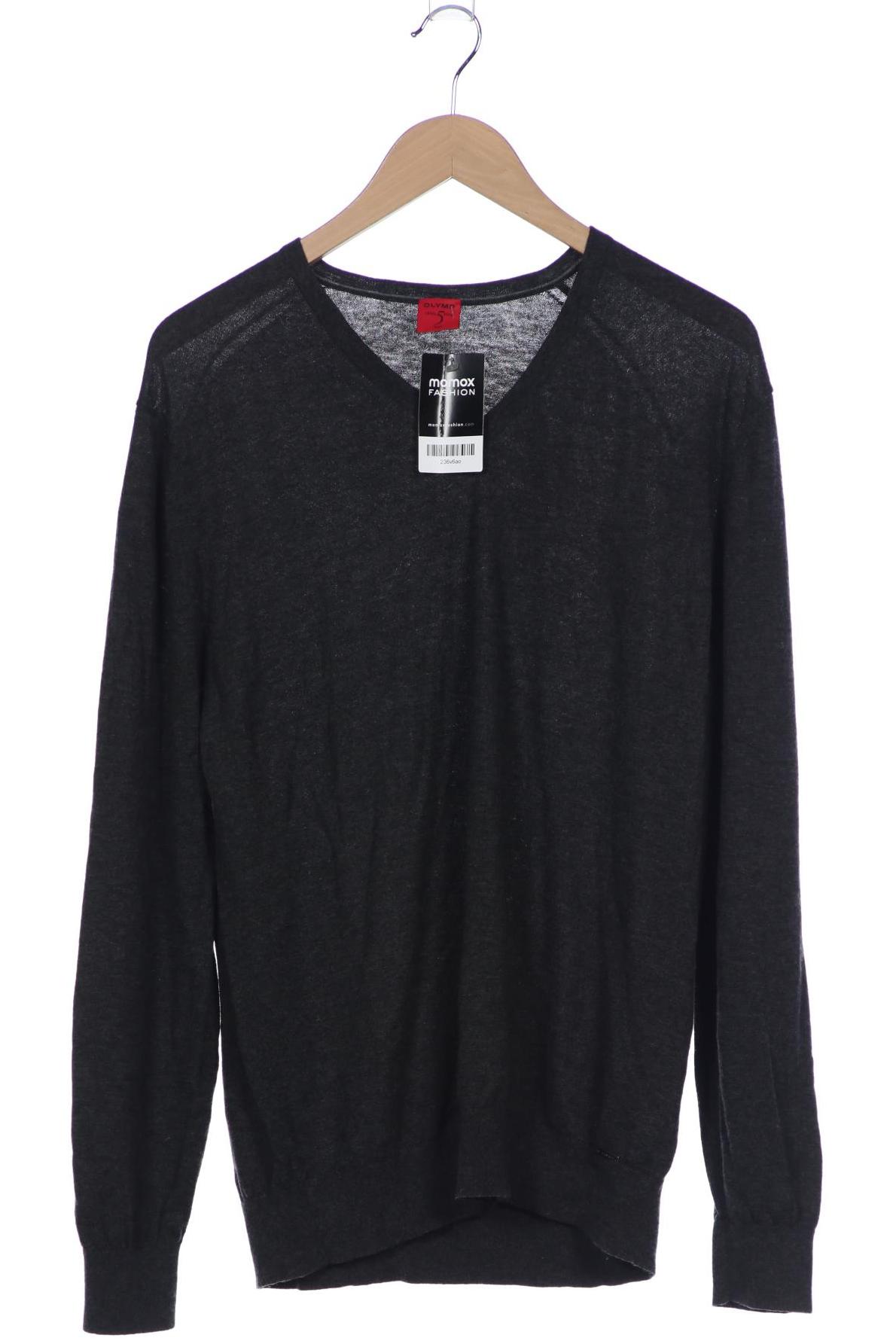 

Olymp Herren Pullover, grau, Gr. 56