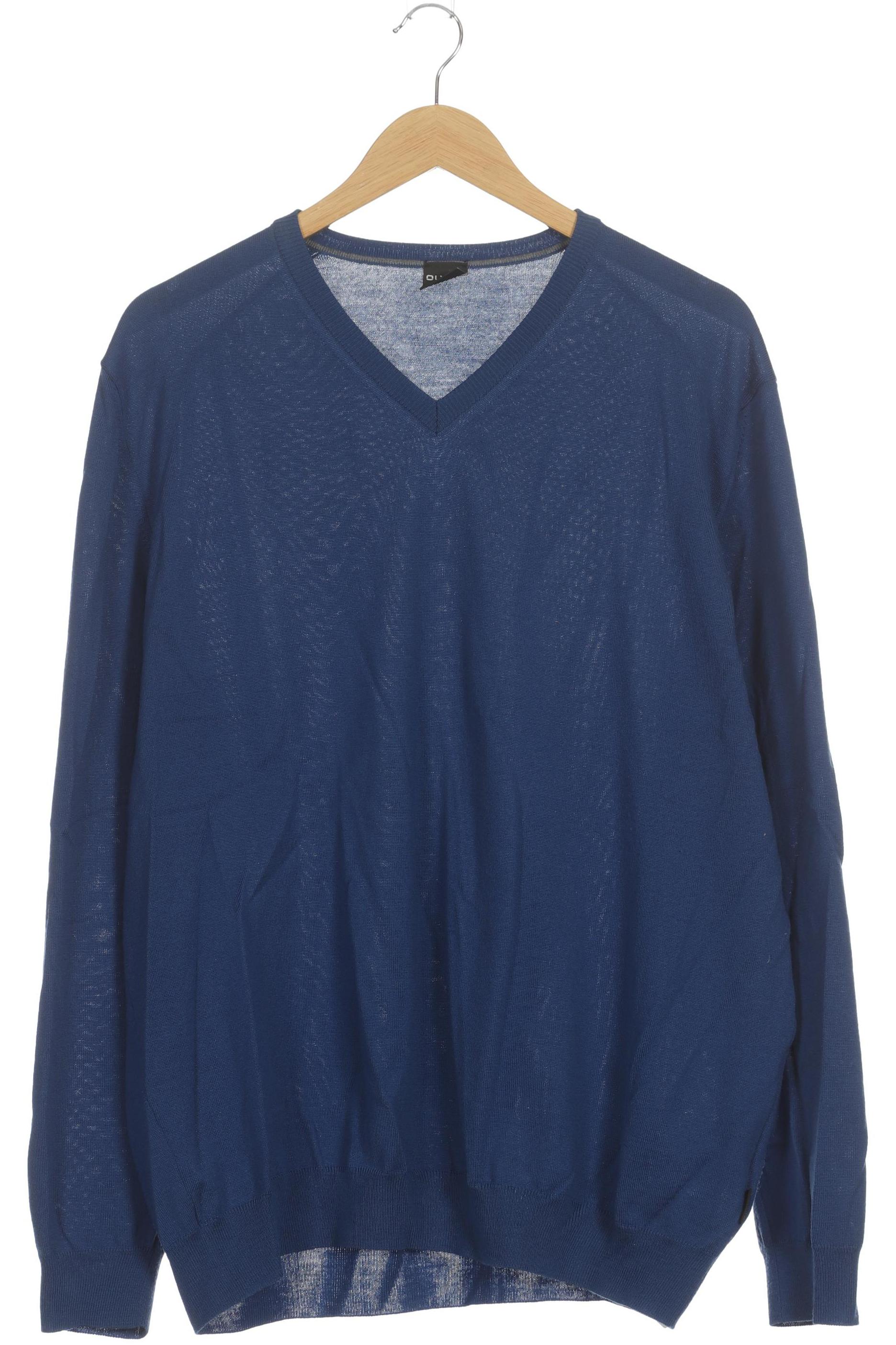 

Olymp Herren Pullover, blau, Gr.