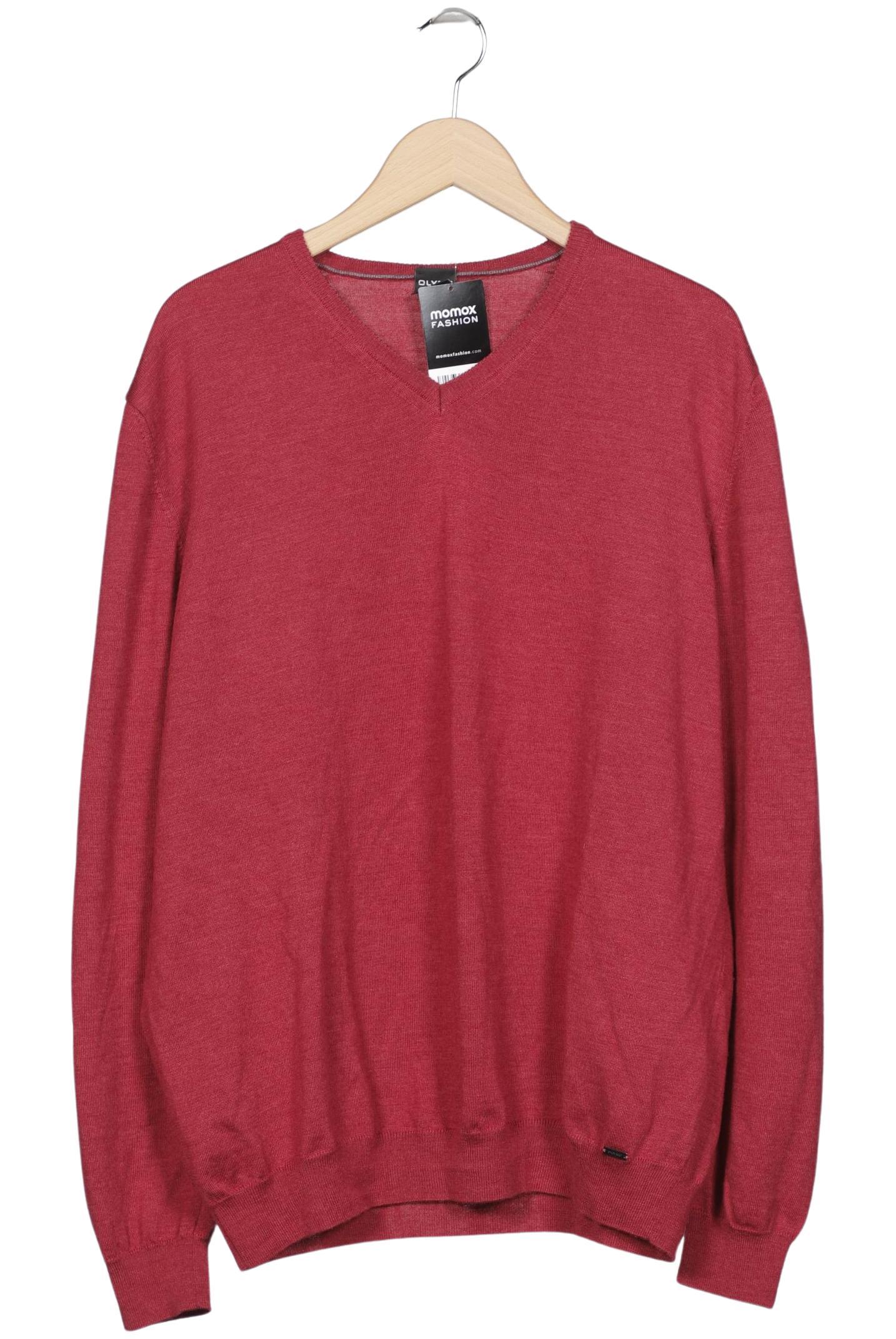 

Olymp Herren Pullover, rot, Gr. 58