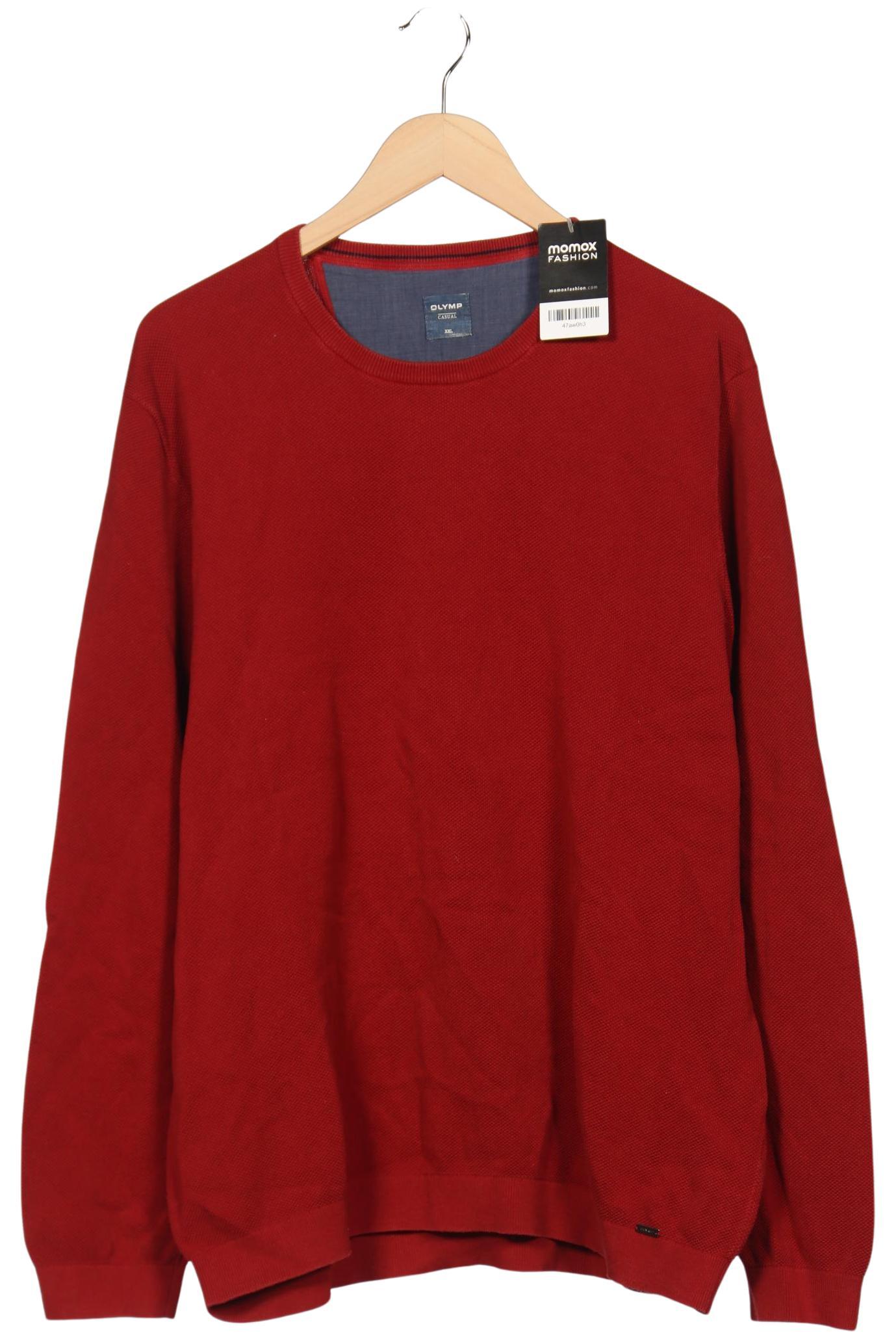 

Olymp Herren Pullover, rot, Gr. 56