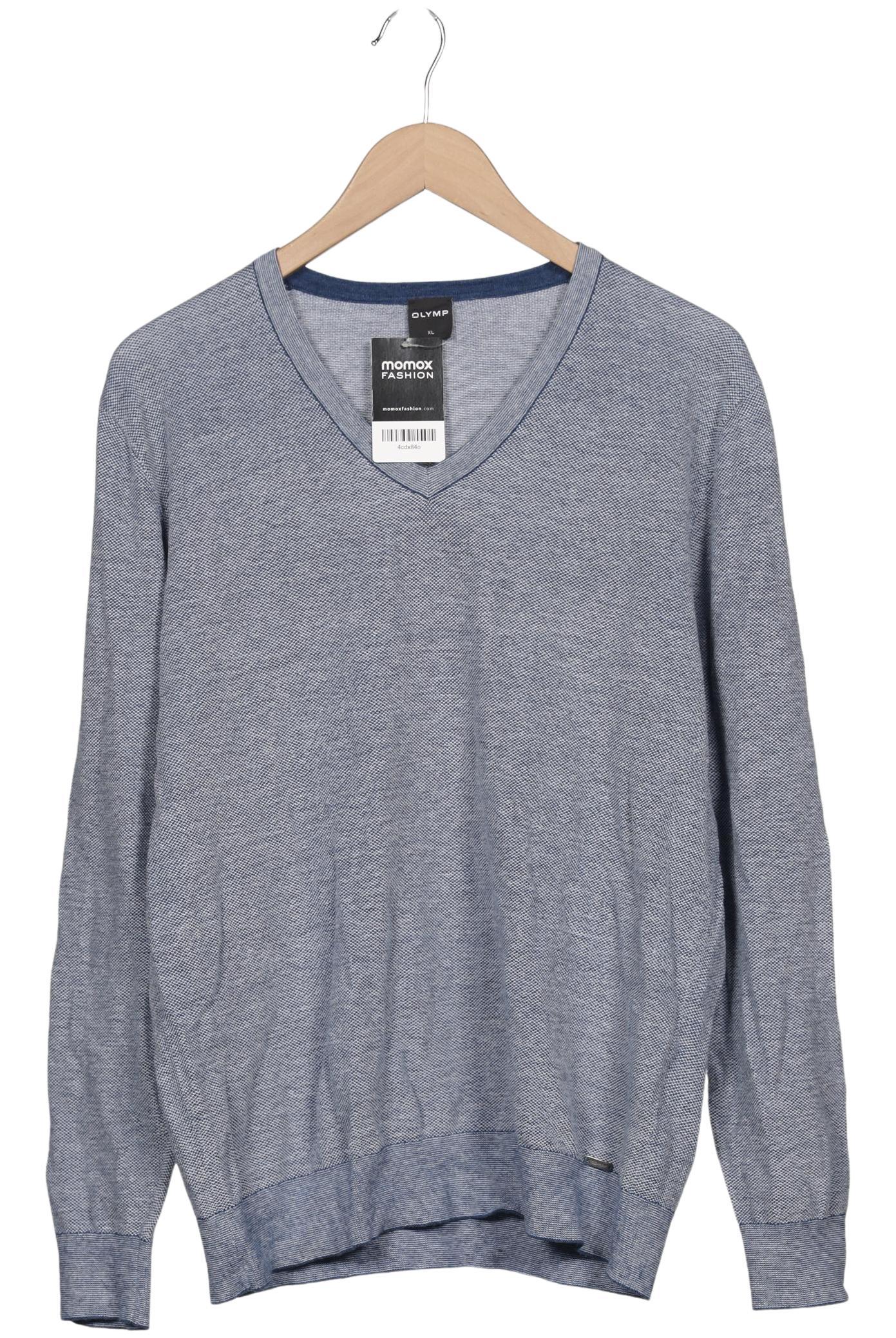 

Olymp Herren Pullover, blau, Gr. 54