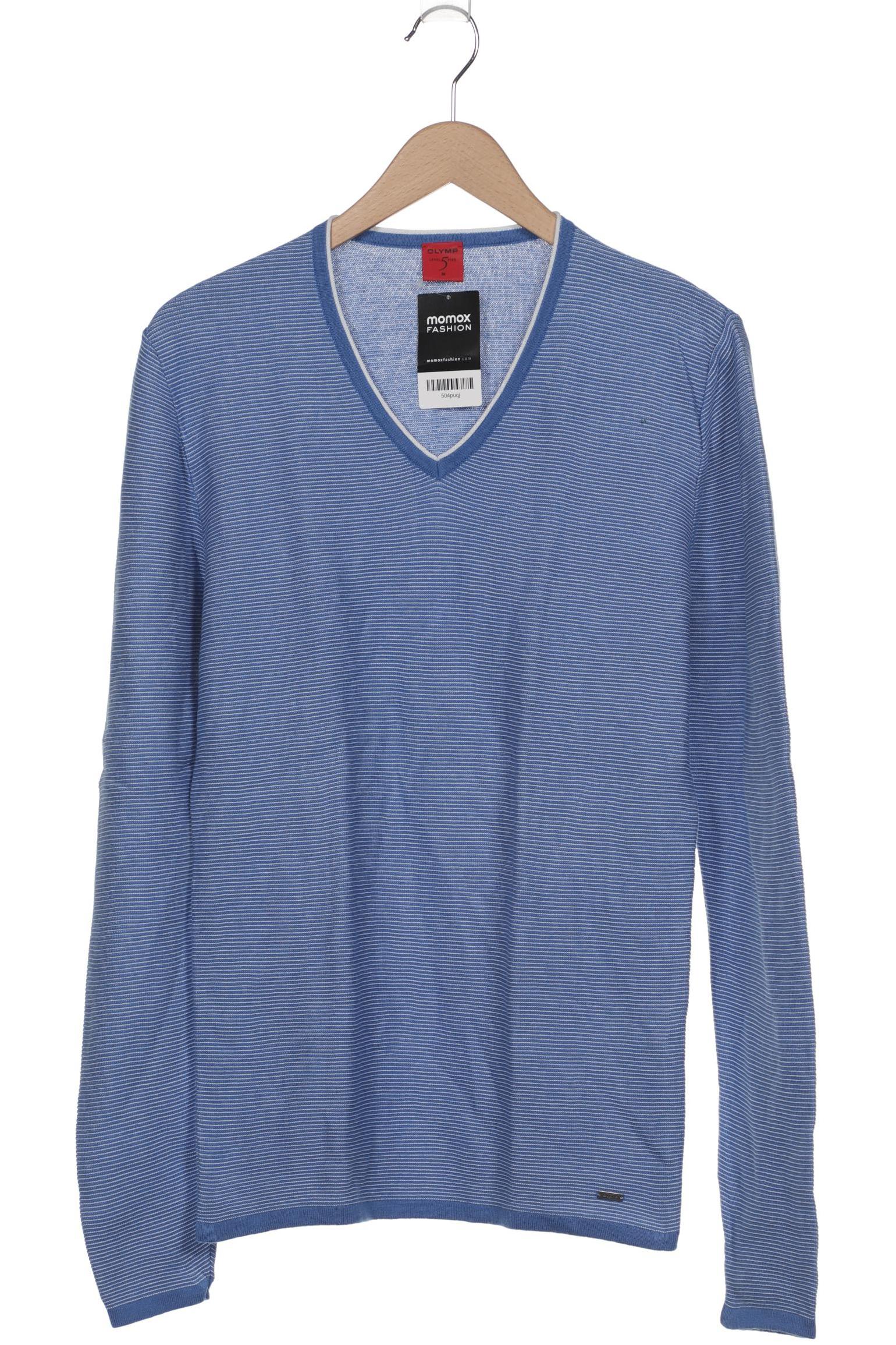 

Olymp Herren Pullover, blau, Gr. 48