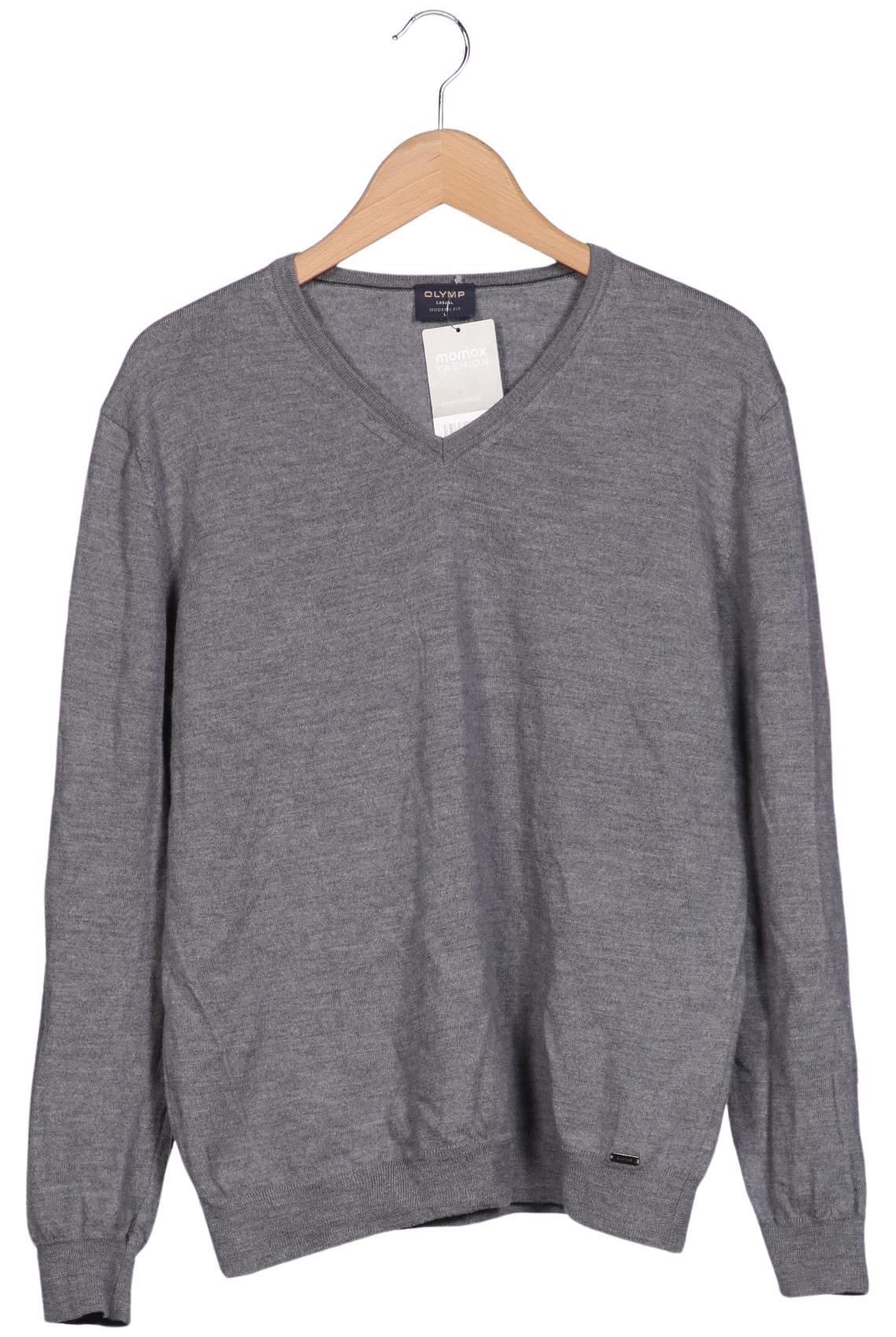 

Olymp Herren Pullover, grau, Gr. 52