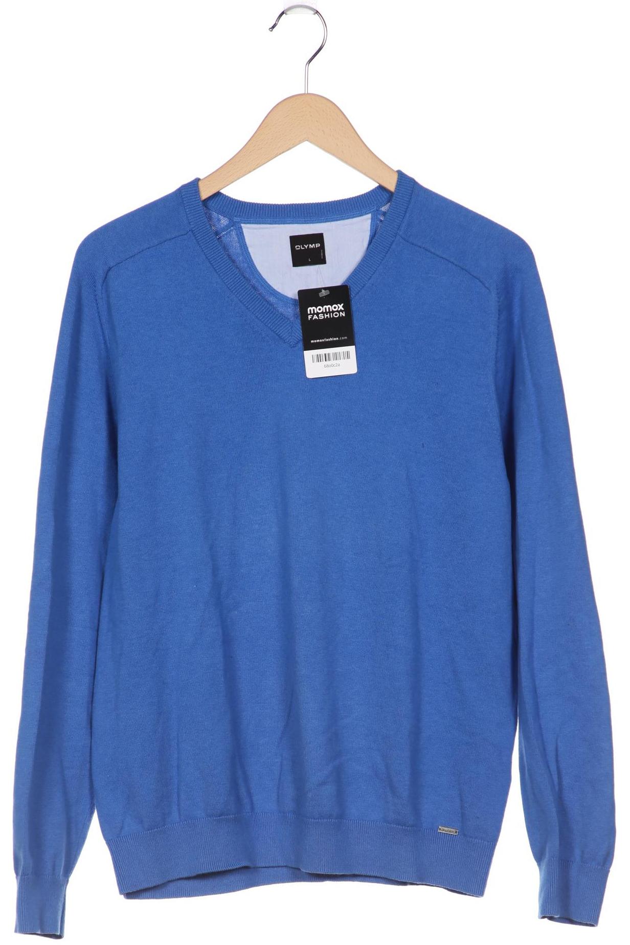 

Olymp Herren Pullover, blau, Gr. 52