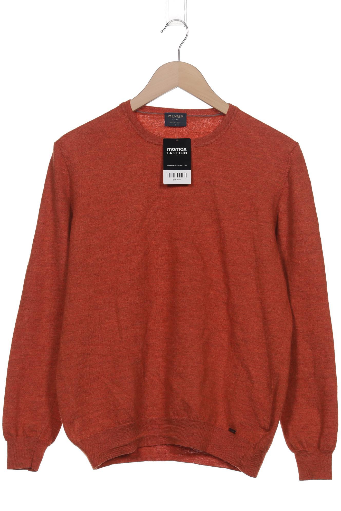 

Olymp Herren Pullover, orange, Gr. 54