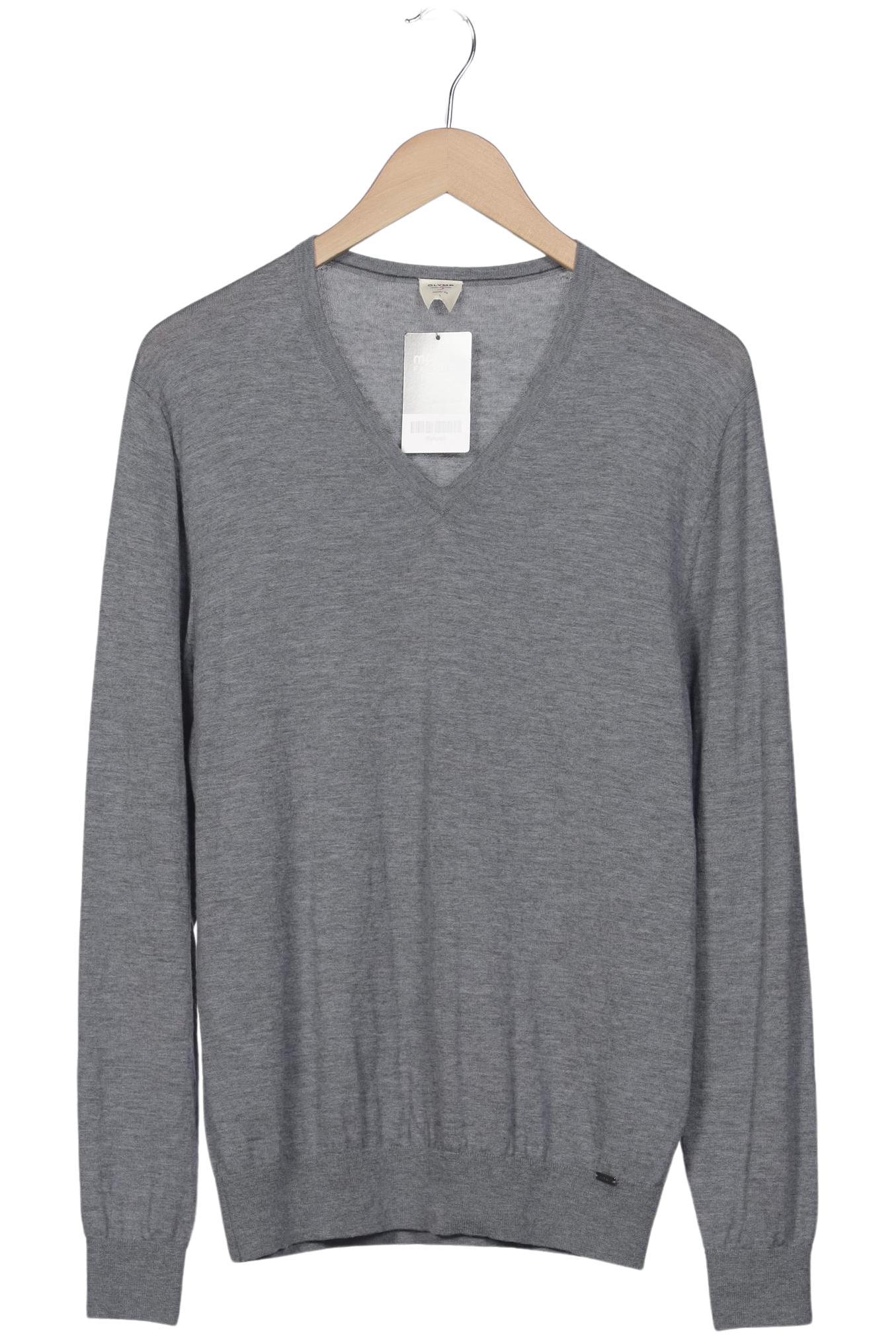 

Olymp Herren Pullover, grau, Gr. 52