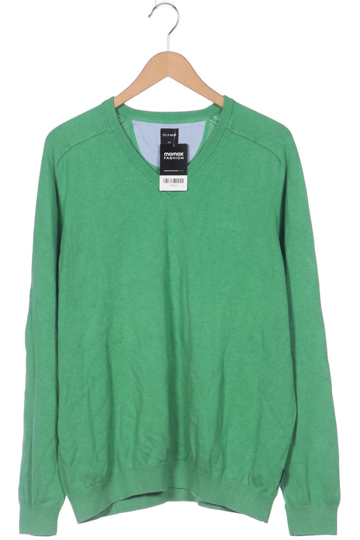 

Olymp Herren Pullover, grün, Gr. 56