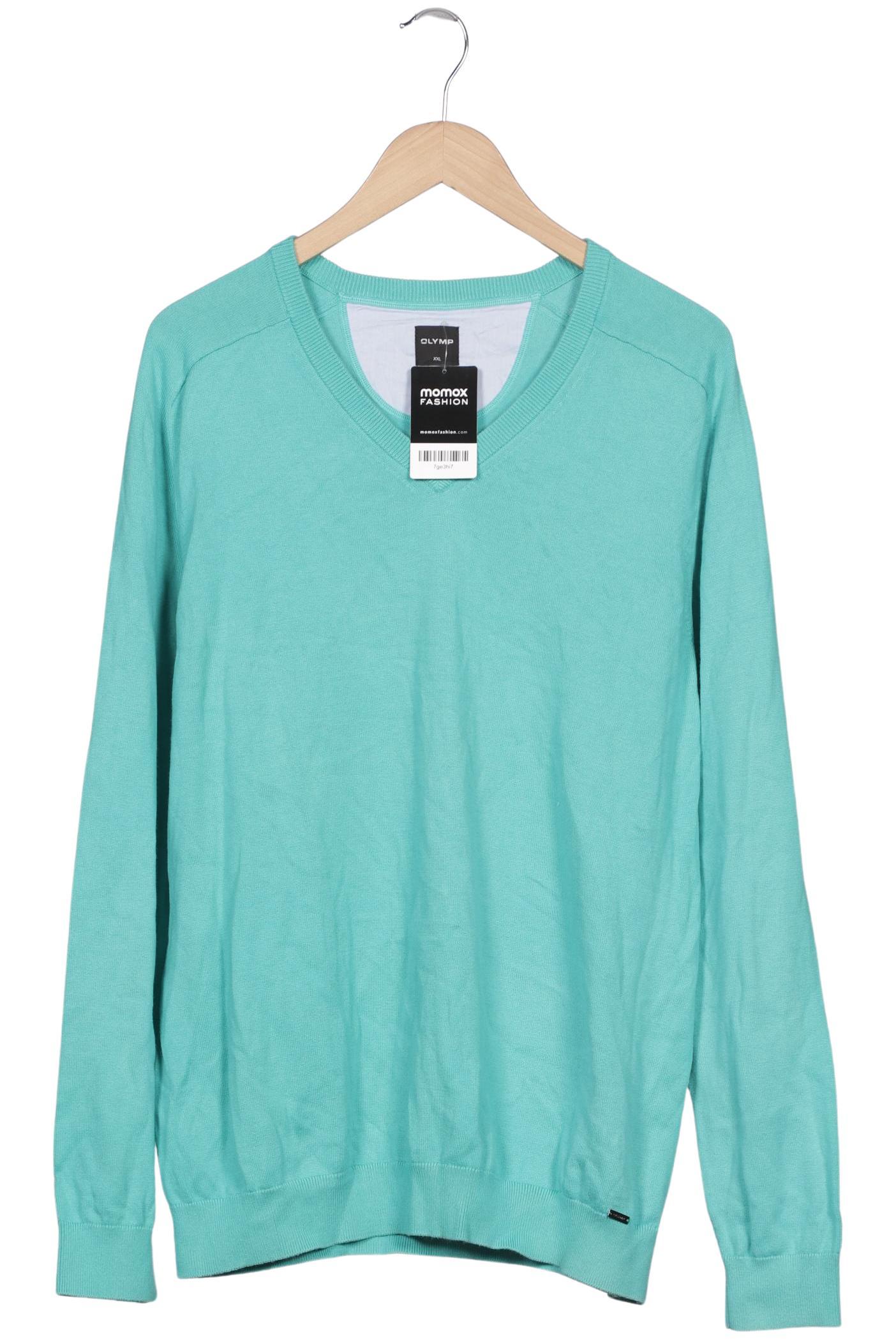 

Olymp Herren Pullover, türkis, Gr. 56