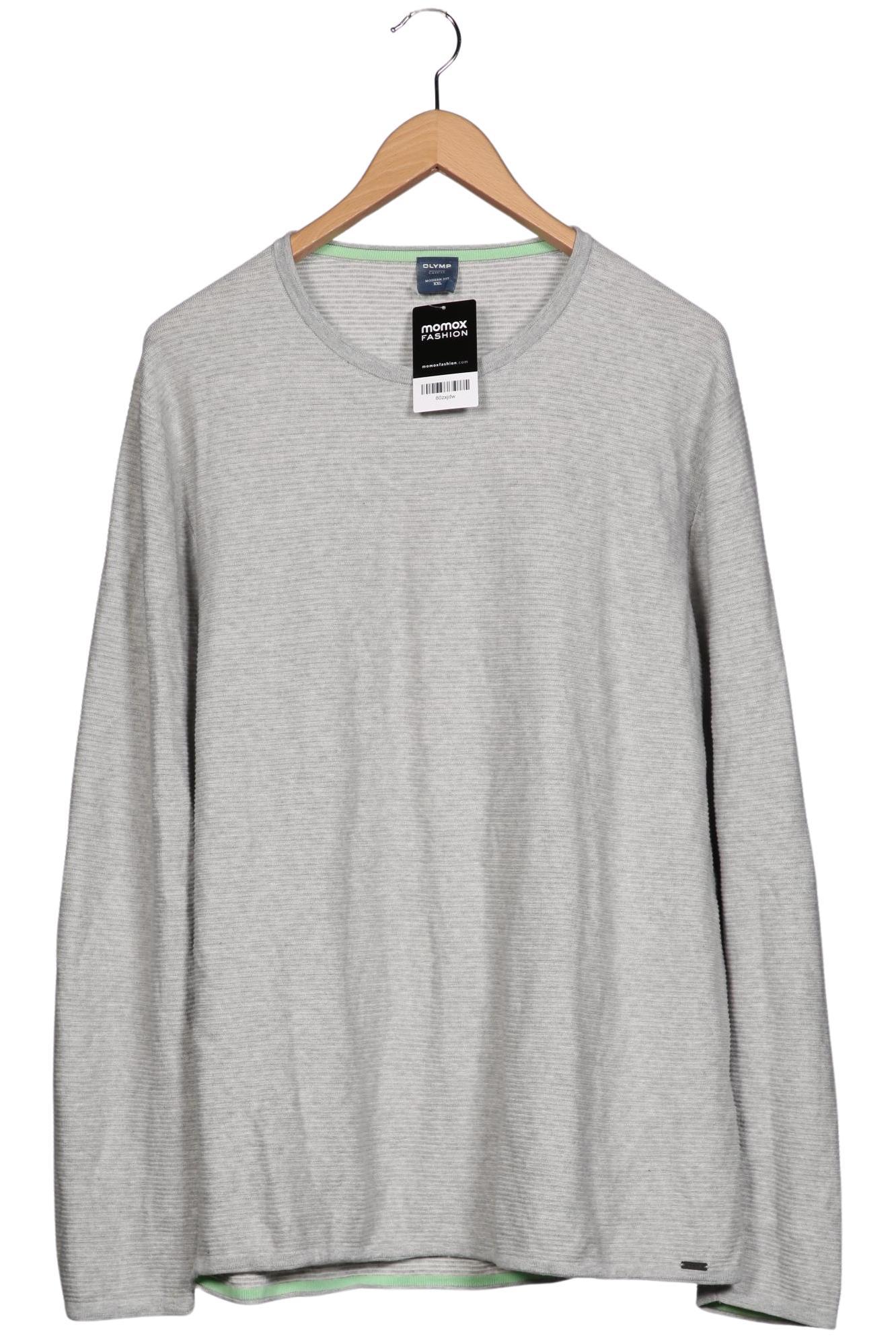 

Olymp Herren Pullover, grau, Gr. 56