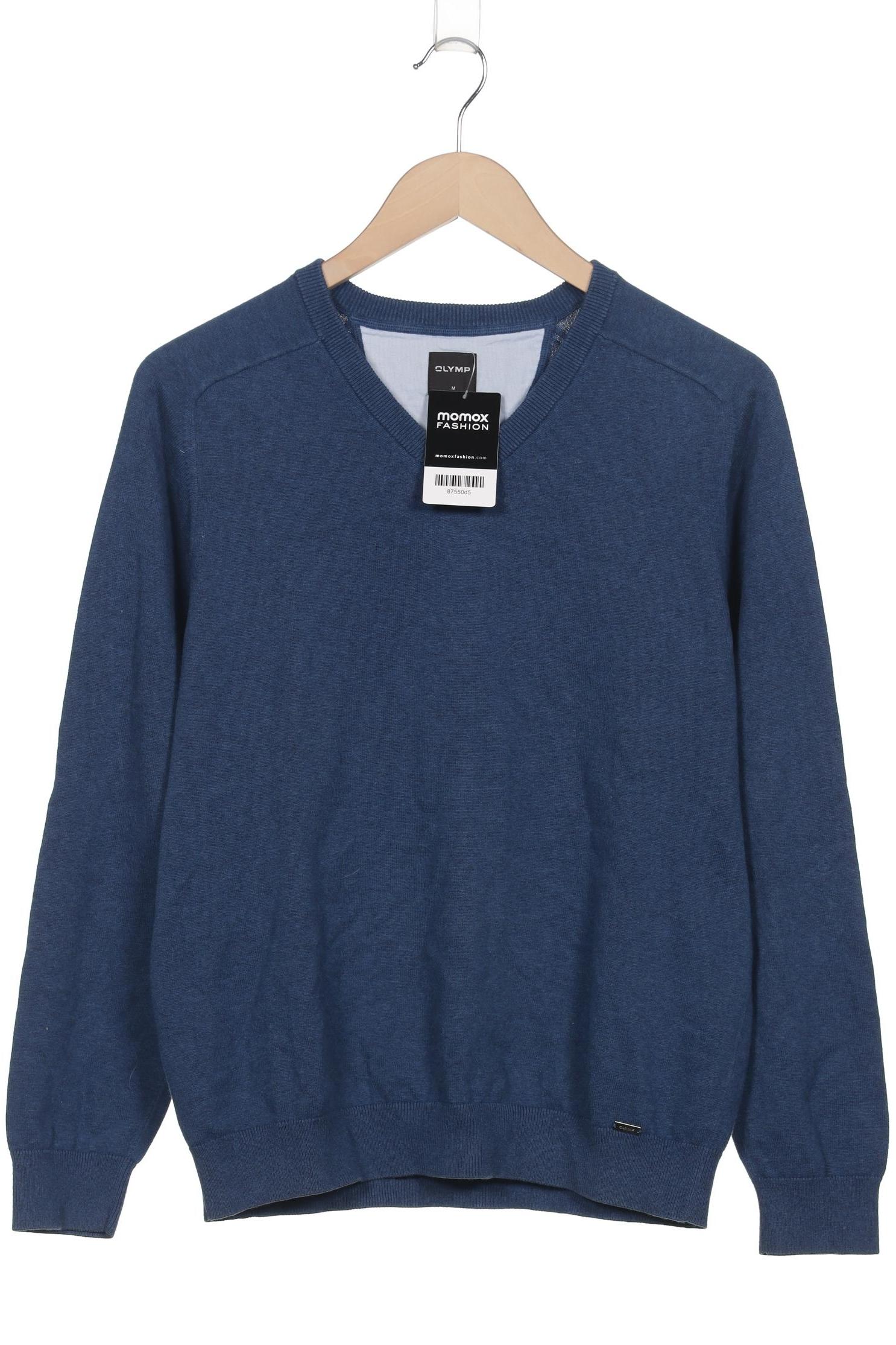 

Olymp Herren Pullover, blau, Gr. 48