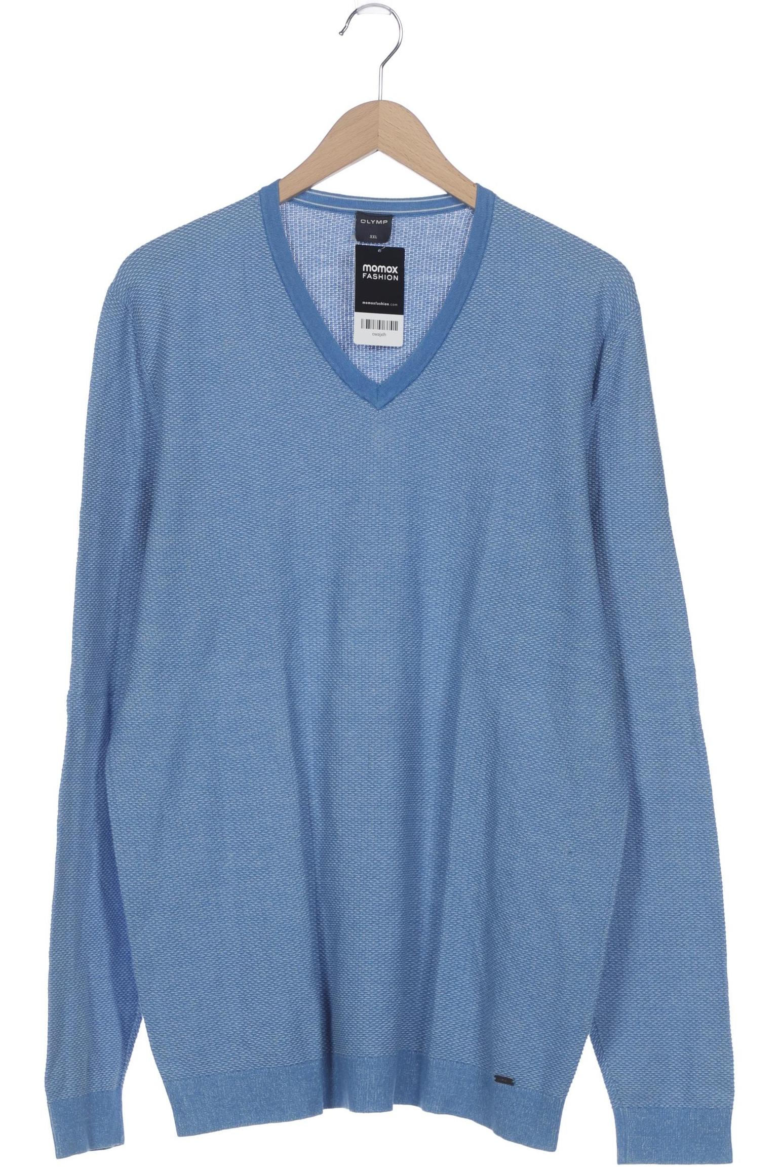 

Olymp Herren Pullover, blau, Gr. 56