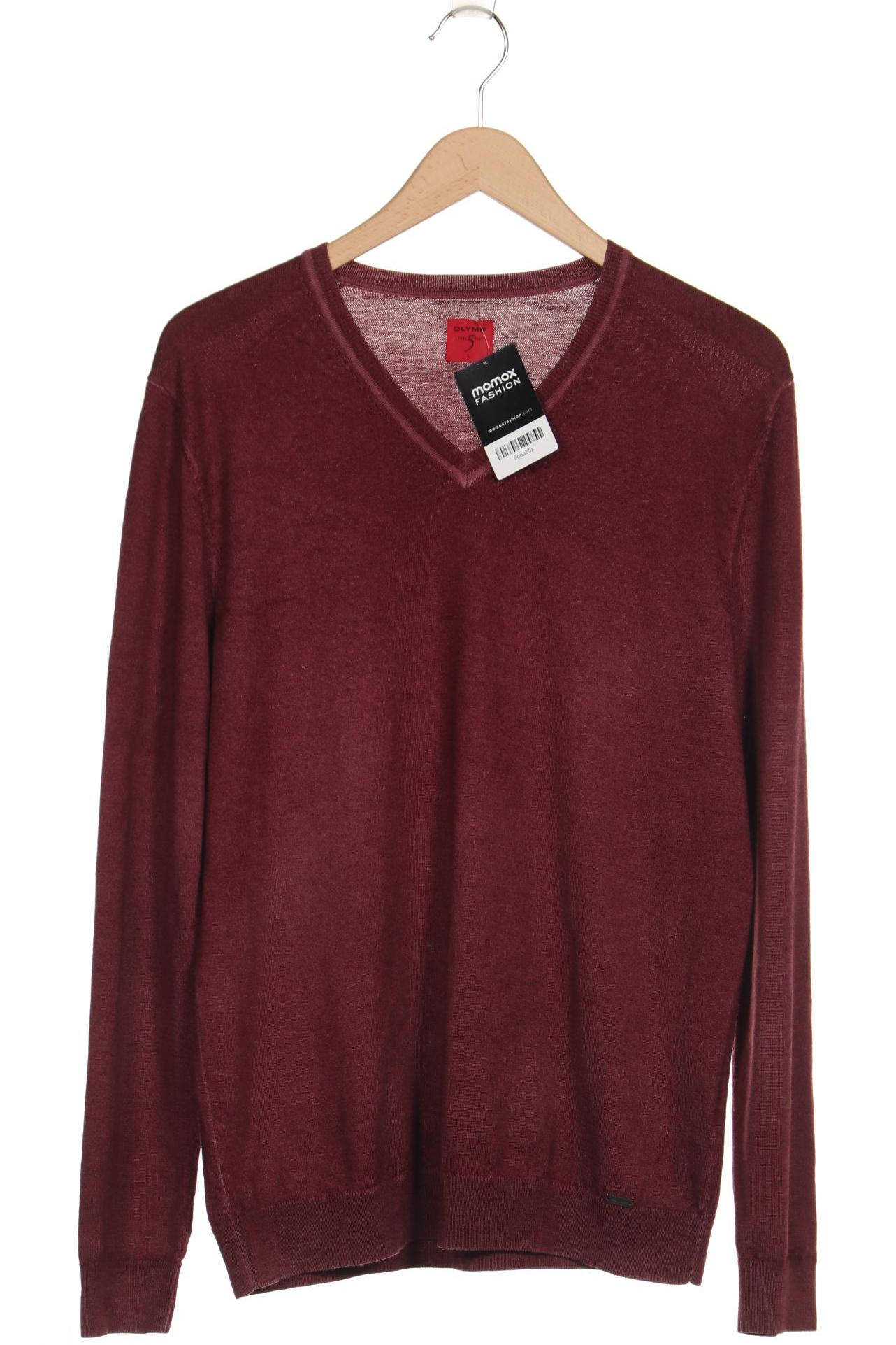 

Olymp Herren Pullover, bordeaux, Gr. 52