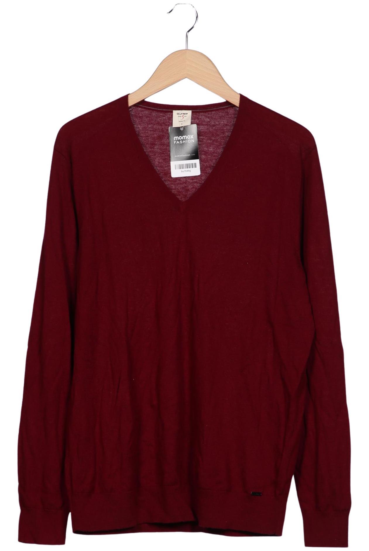 

Olymp Herren Pullover, bordeaux, Gr. 54