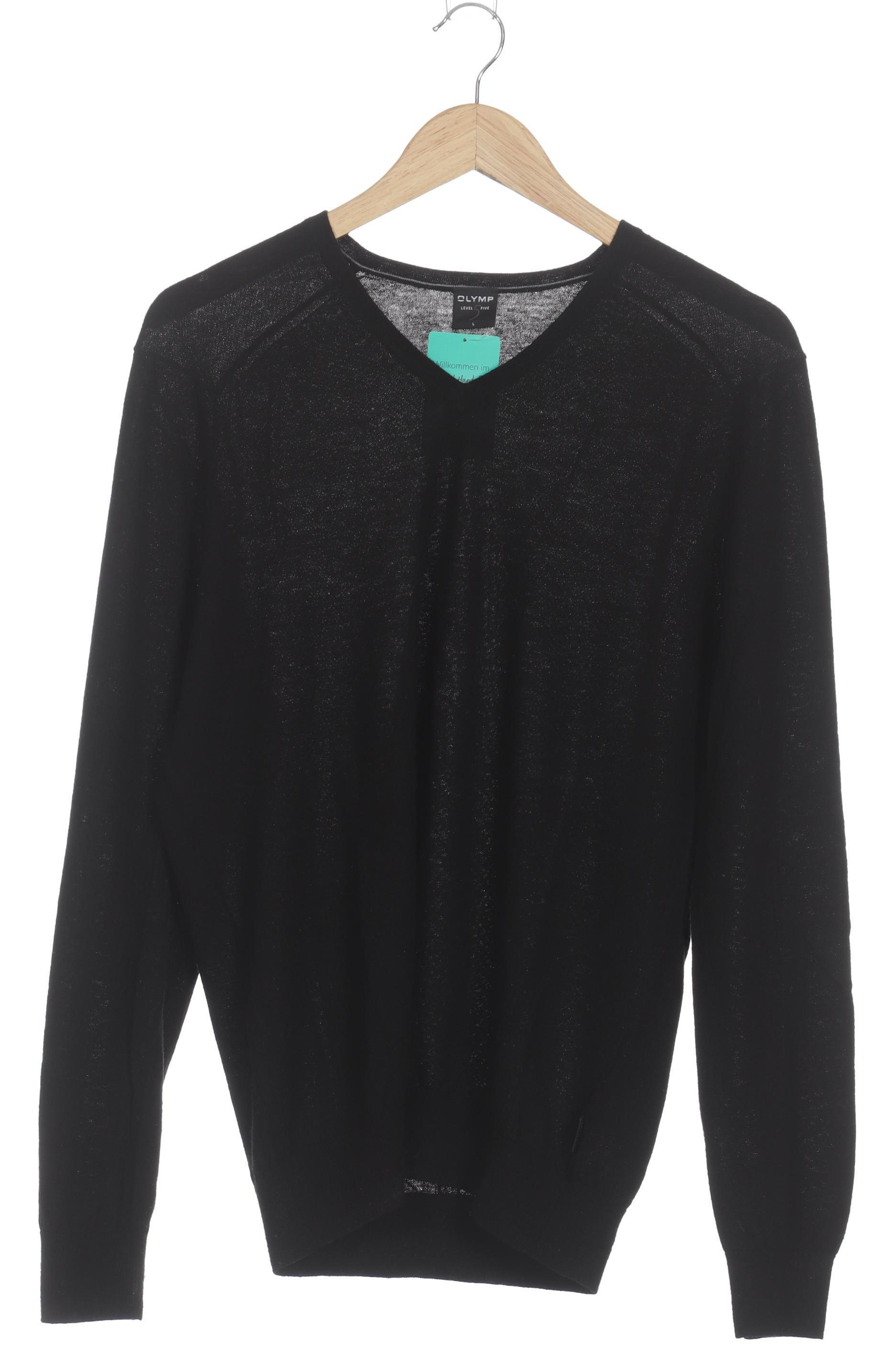 Thumbnail - Olymp Herren Pullover, schwarz, Gr.