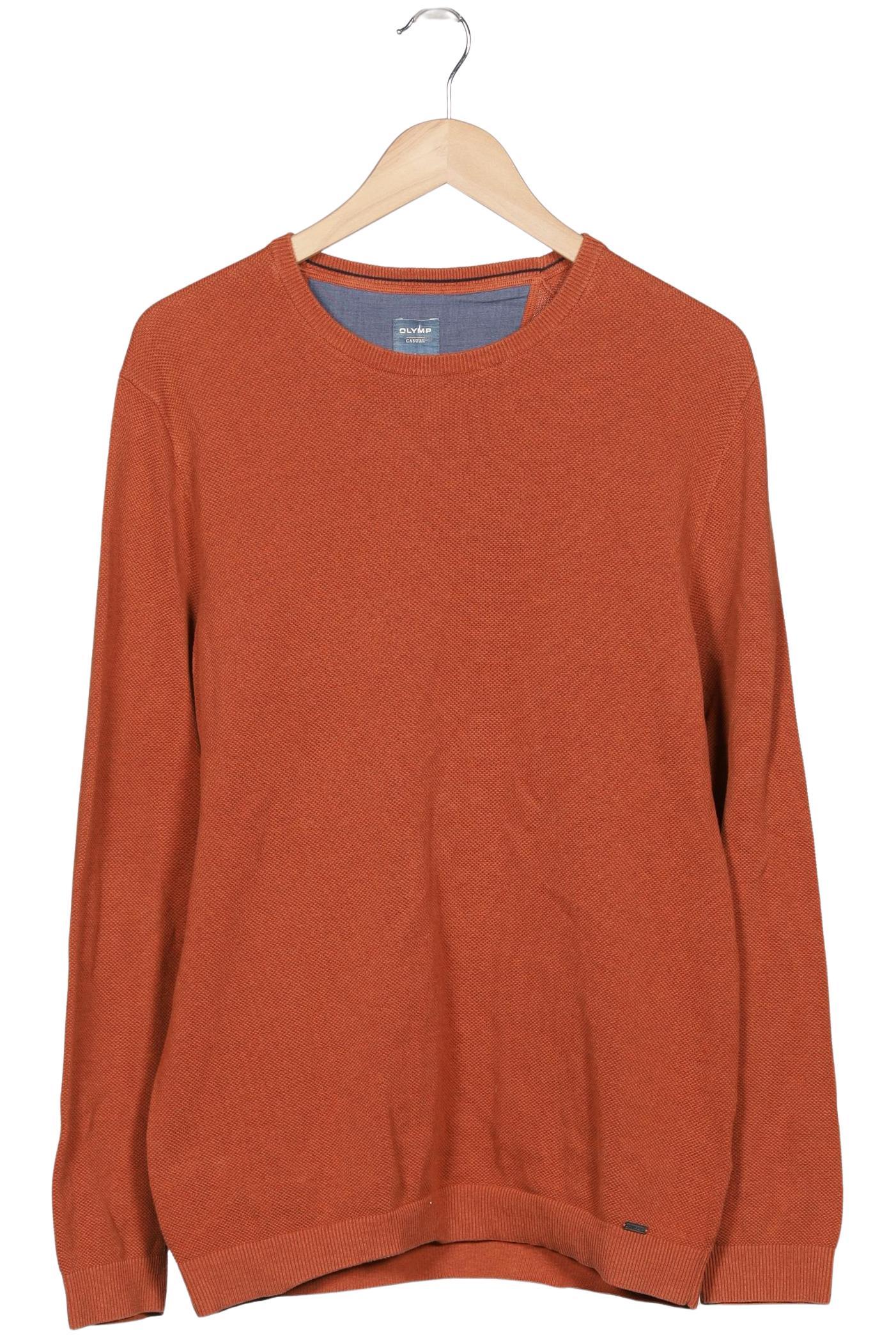 

Olymp Herren Pullover, orange, Gr. 52