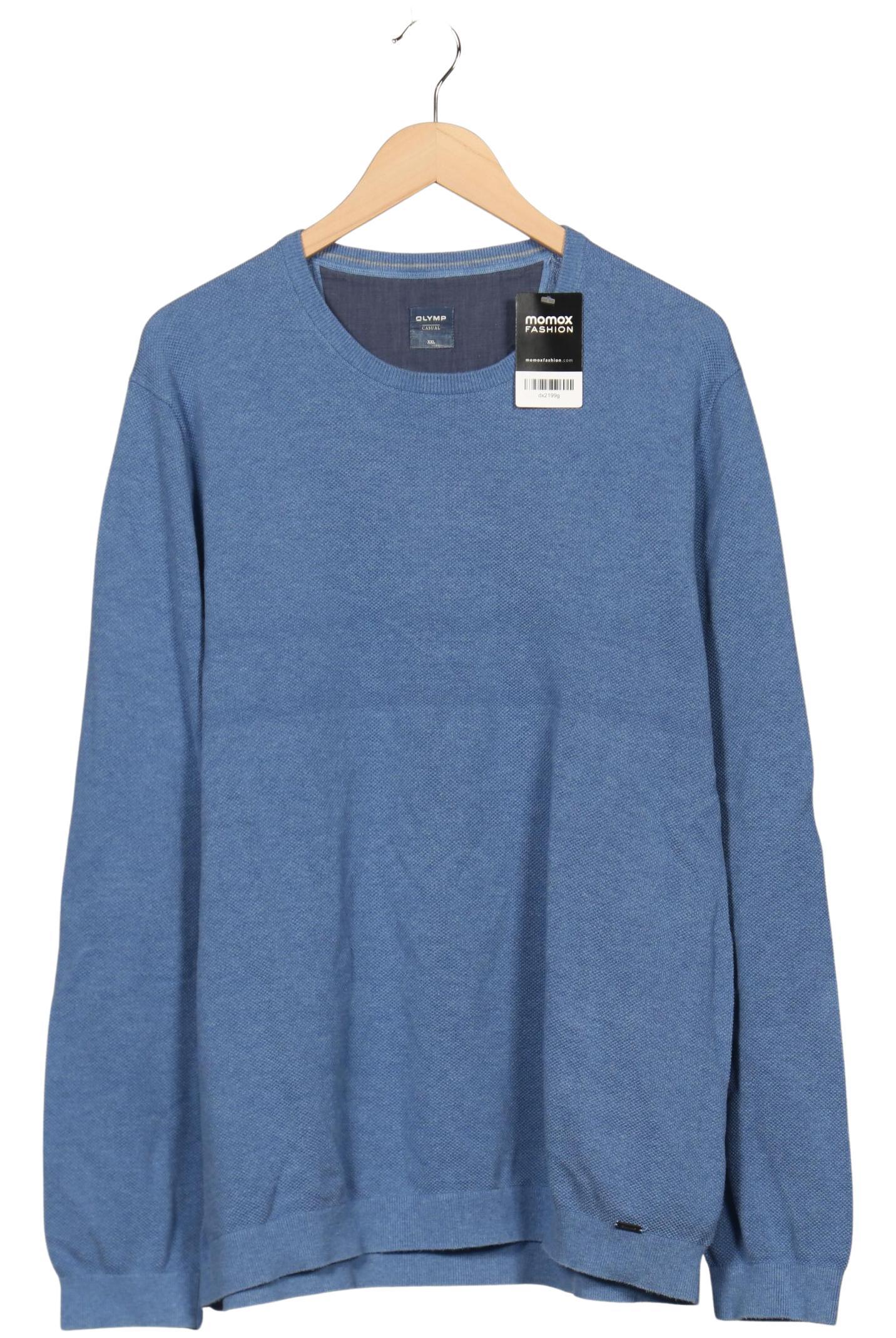 

Olymp Herren Pullover, blau, Gr. 56
