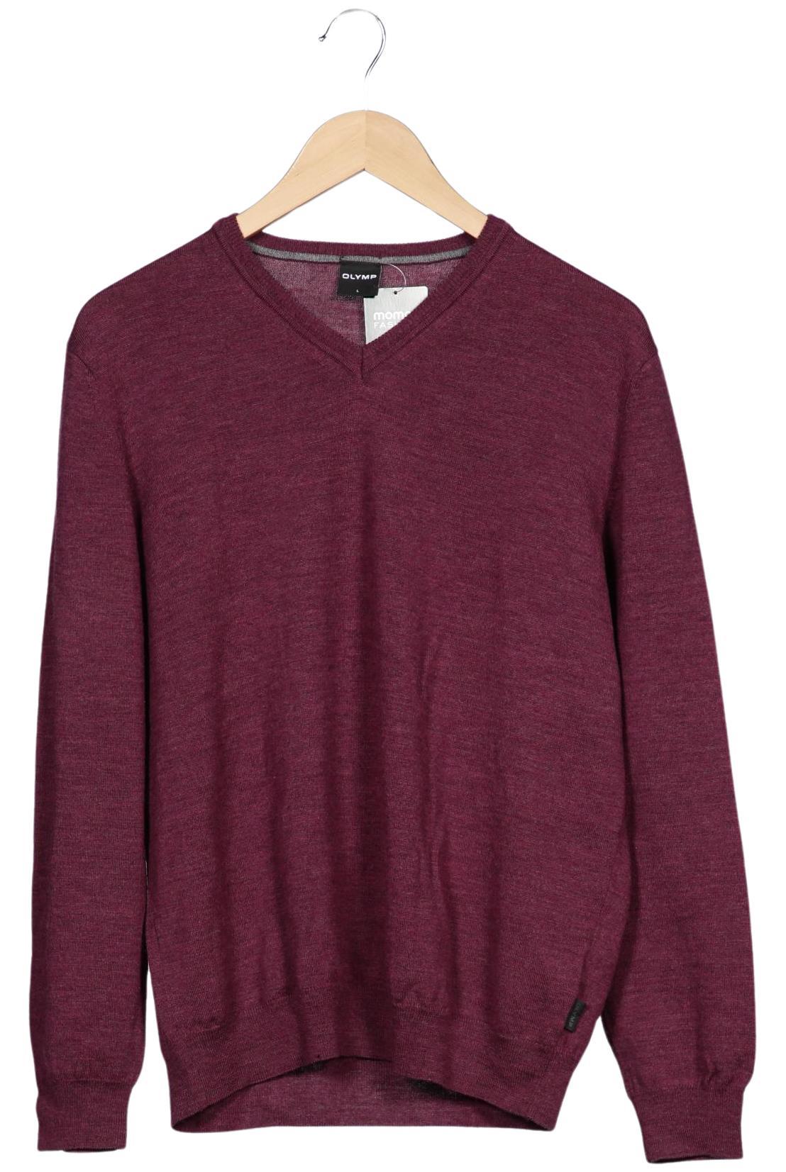 Thumbnail - Olymp Herren Pullover, bordeaux, Gr. 52