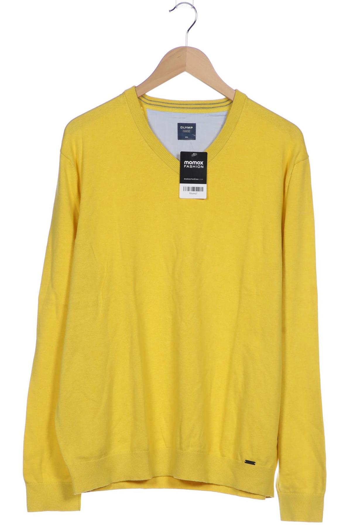 

Olymp Herren Pullover, gelb, Gr. 56
