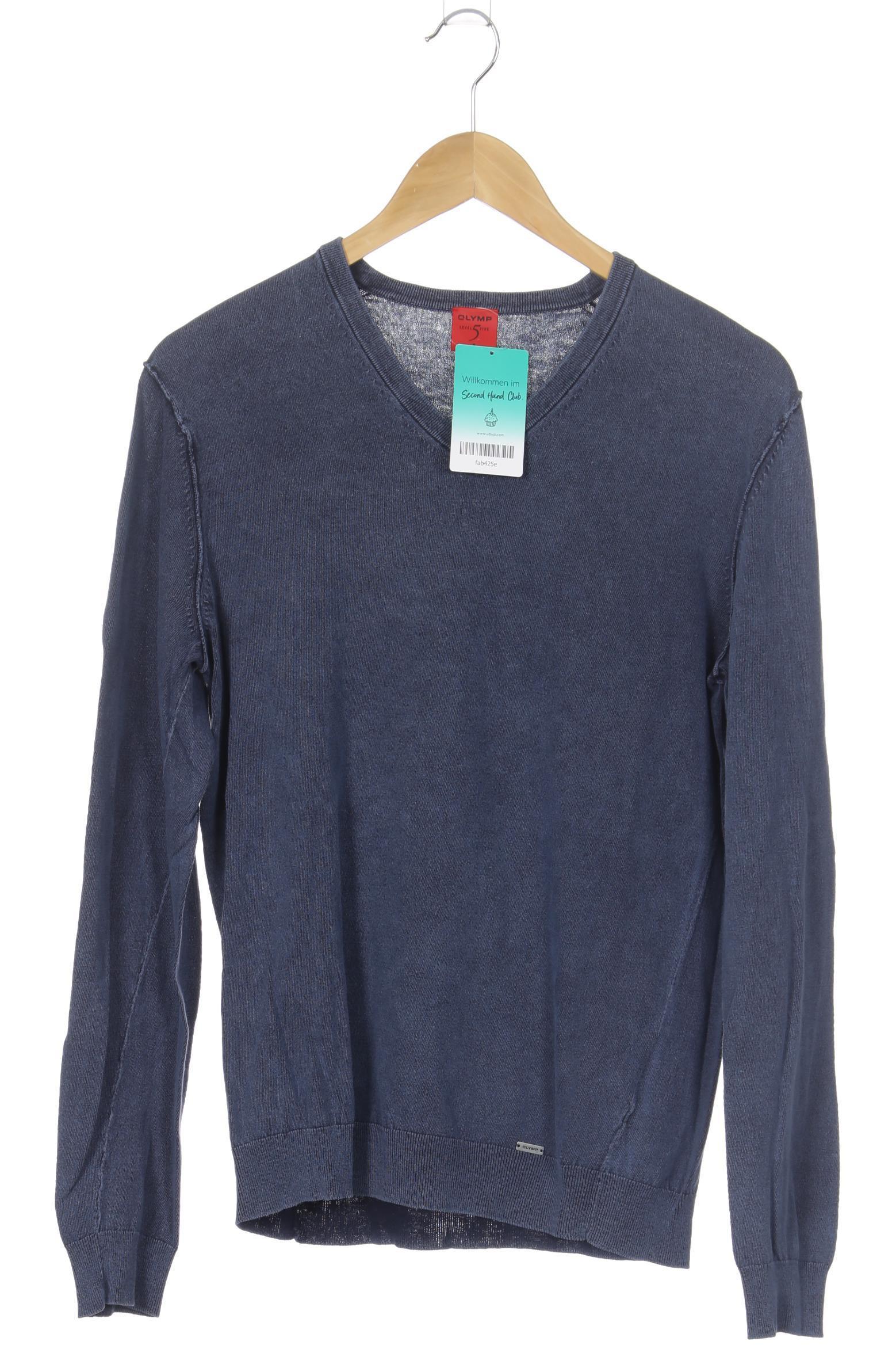 

Olymp Herren Pullover, blau, Gr.