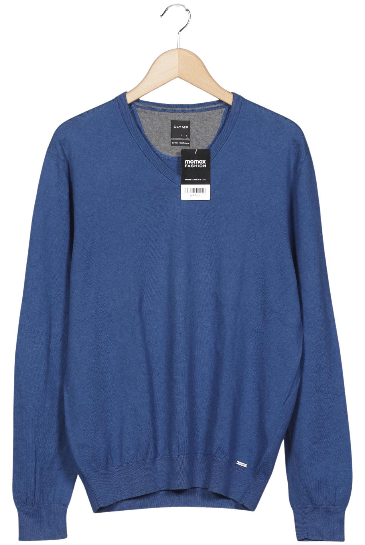 

Olymp Herren Pullover, blau, Gr. 52