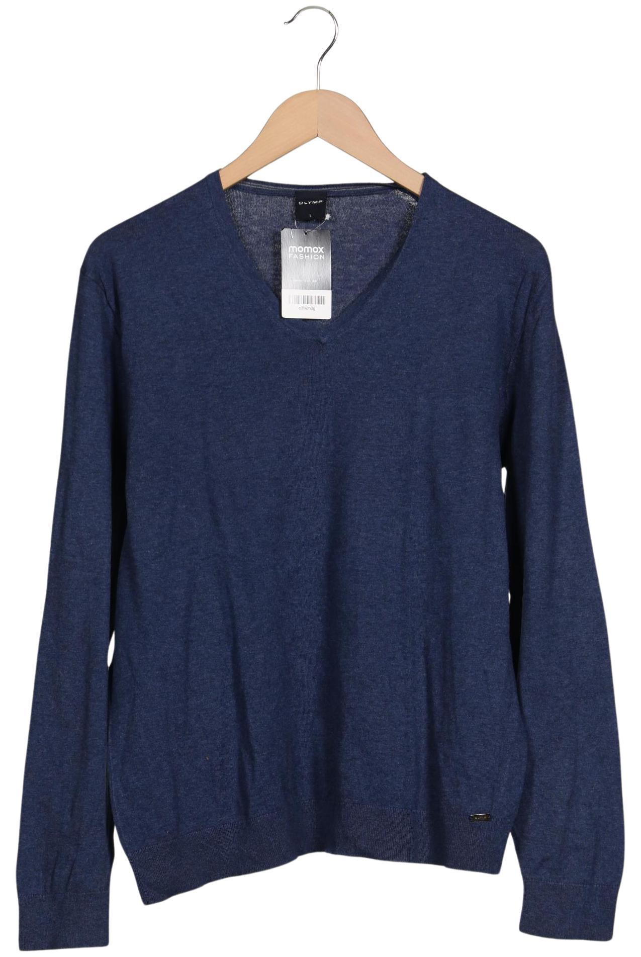 

Olymp Herren Pullover, blau, Gr. 52
