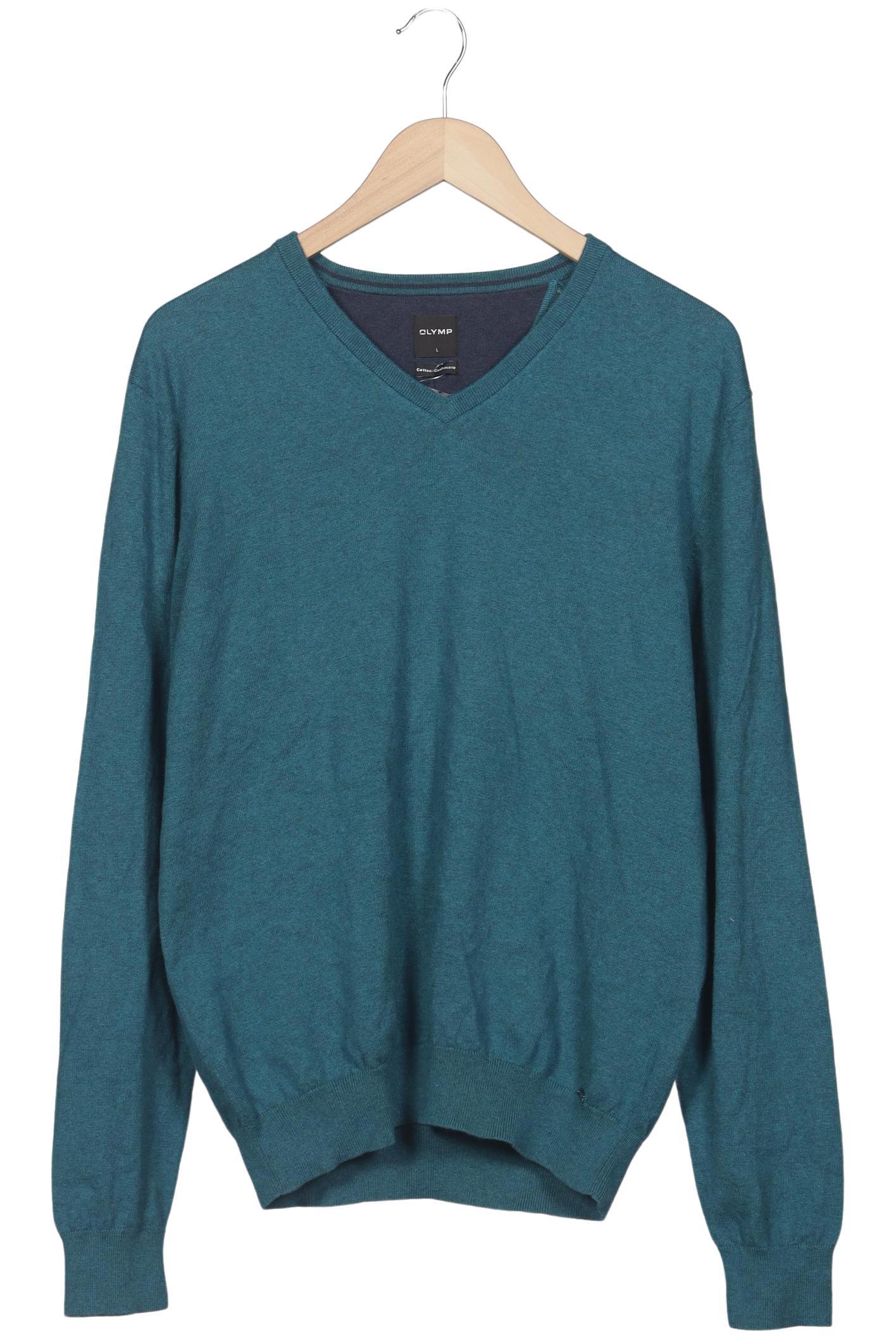 

Olymp Herren Pullover, türkis, Gr. 52