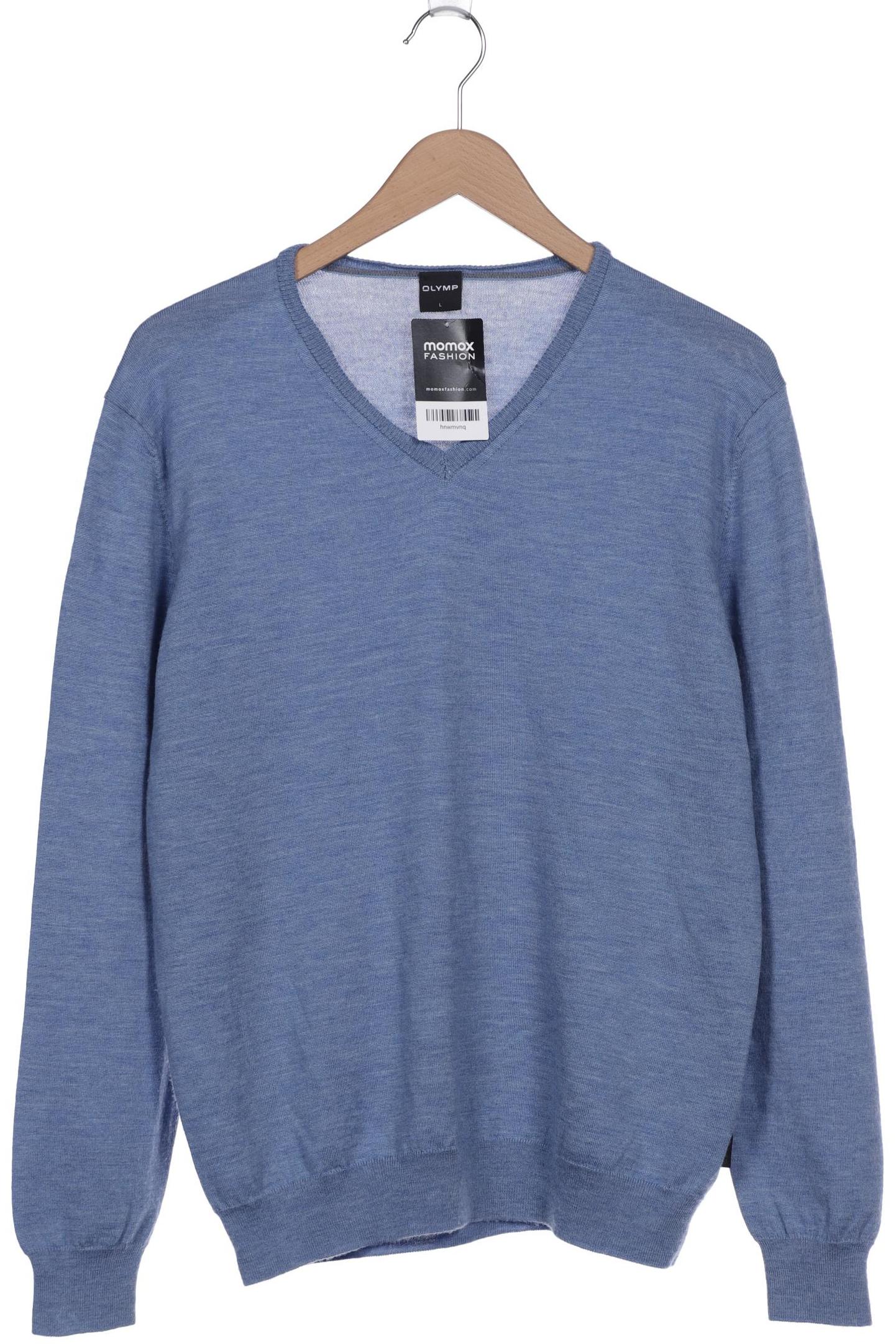 

Olymp Herren Pullover, blau