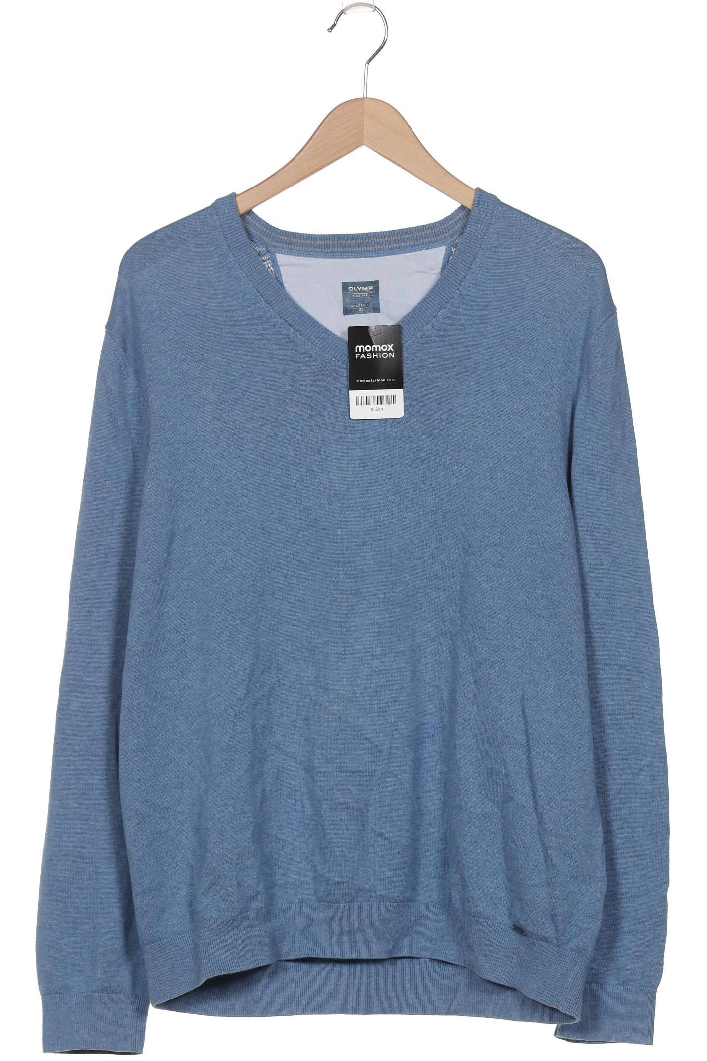 

Olymp Herren Pullover, blau, Gr. 54